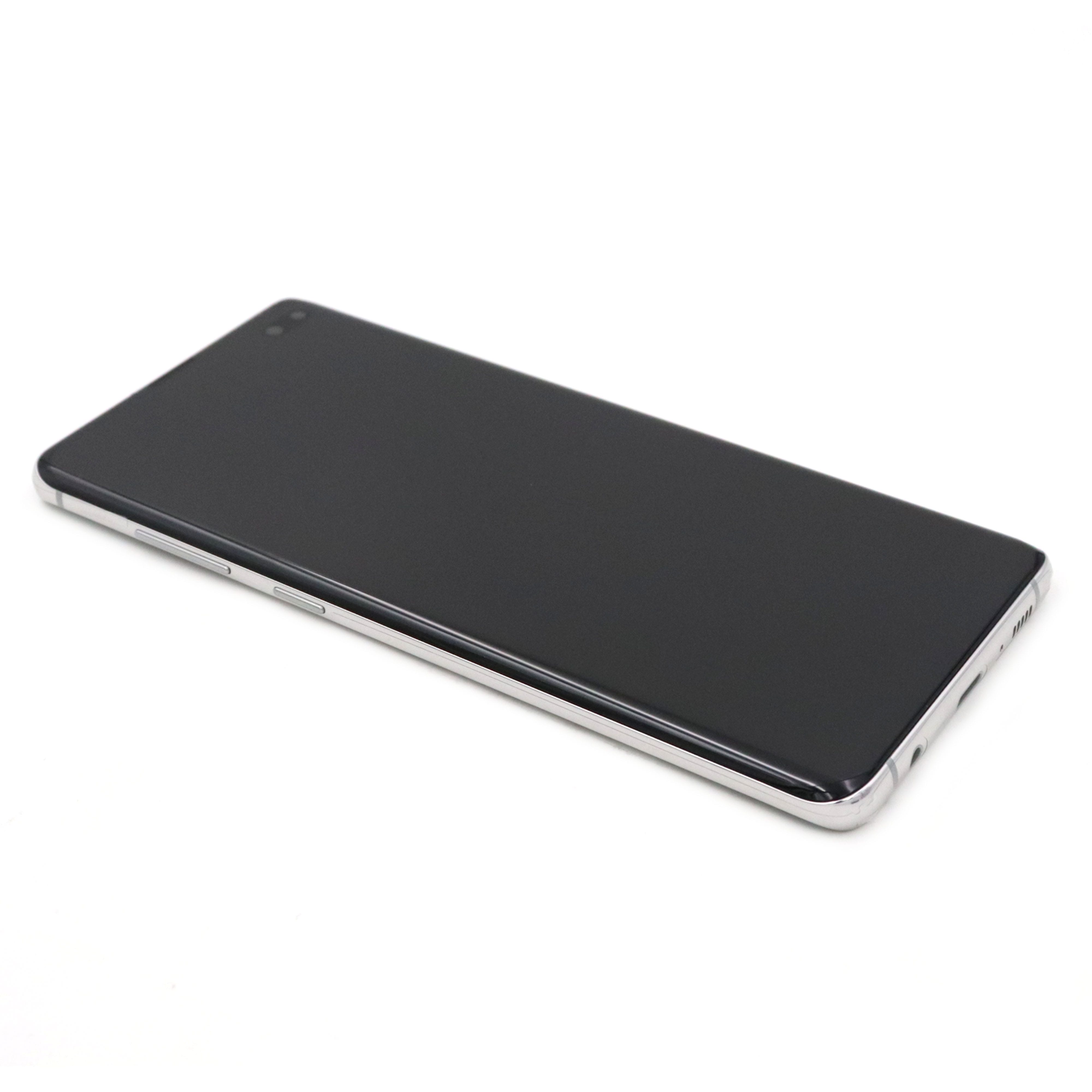 Display Complete with Housing For Samsung Galaxy S10 Plus White Service Pack