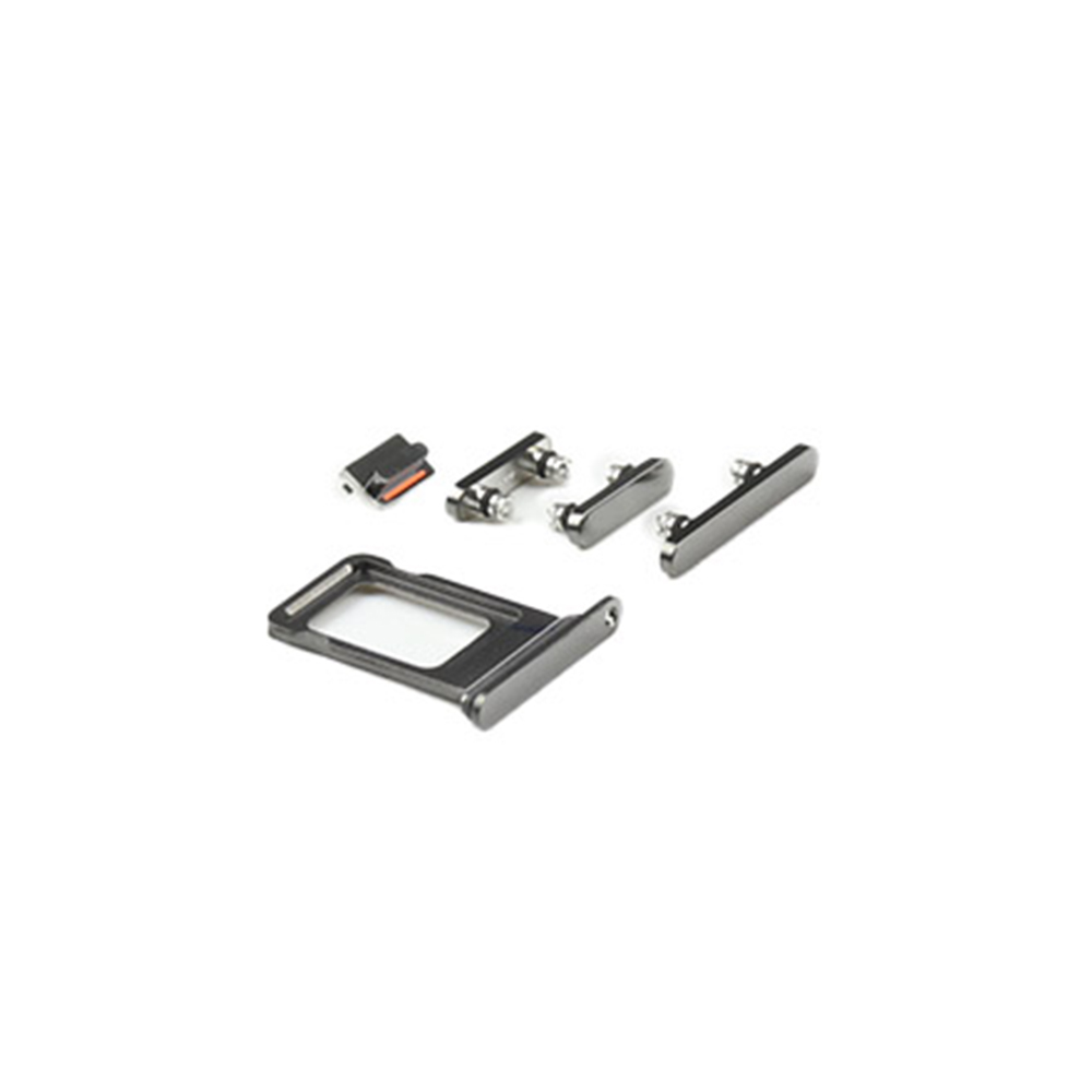 Housing Button Set For iPhone 13 Pro Black OEM-Equivalent
