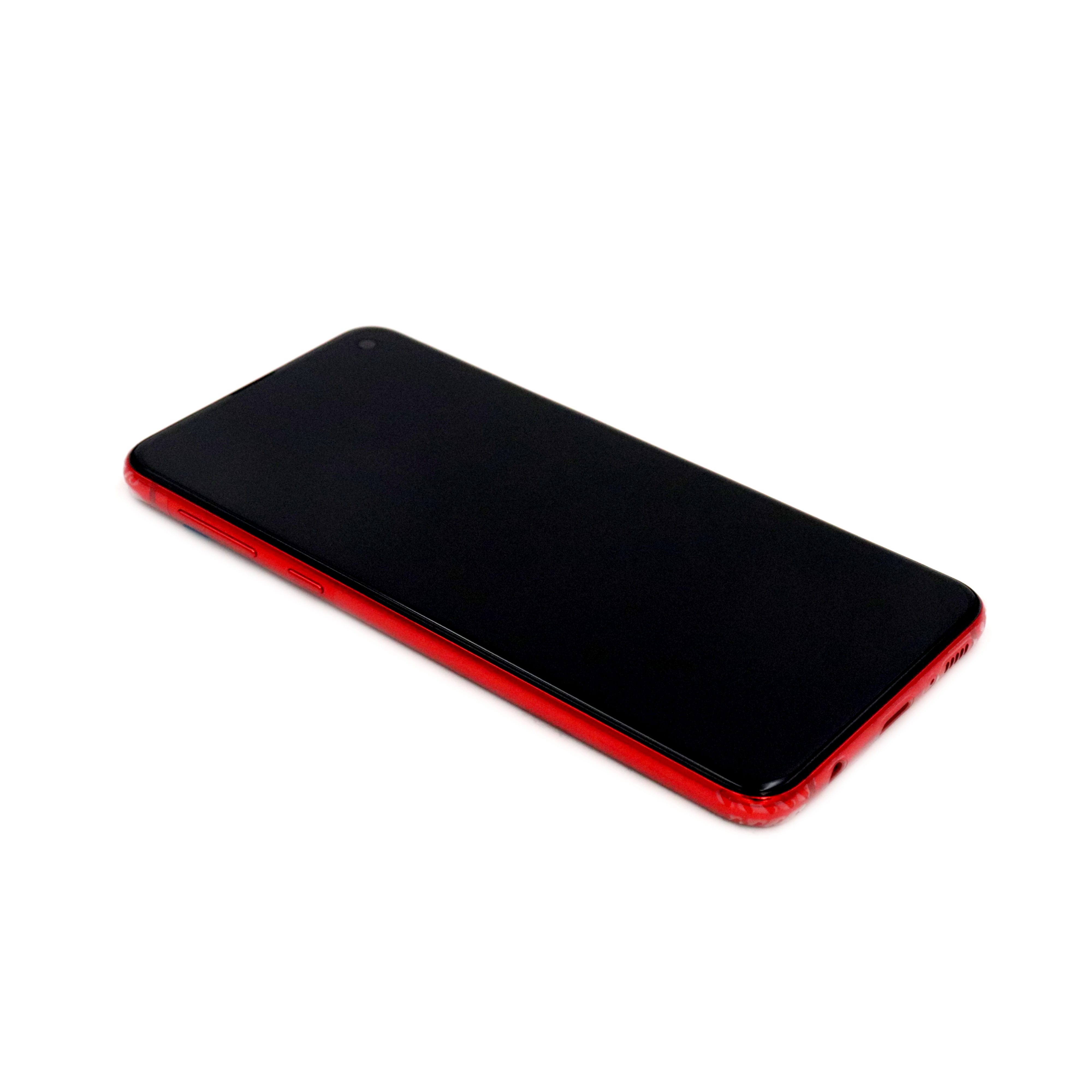 Display Complete with Housing For Samsung Galaxy S10e Red Service Pack