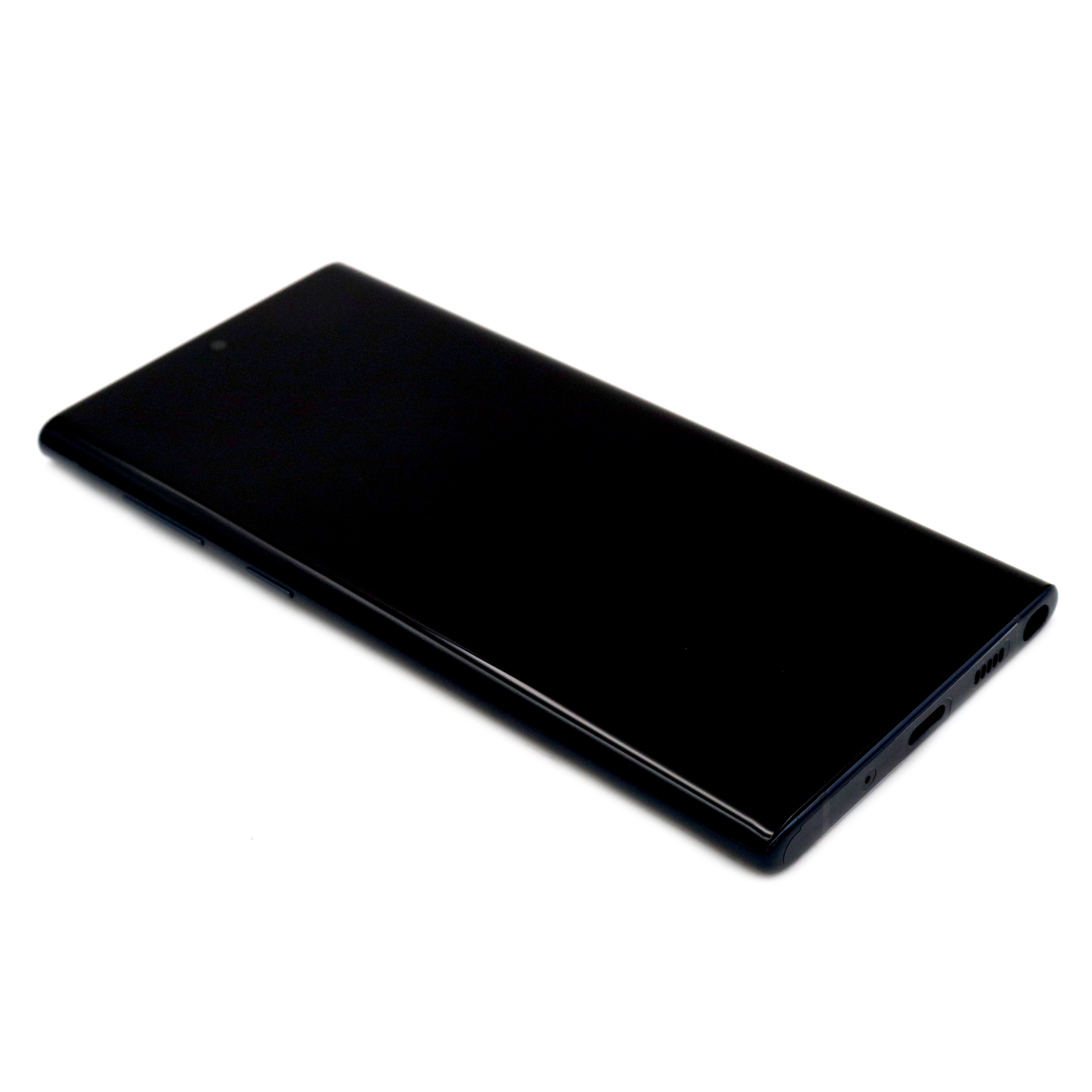 Display (Pre-Assembled) Complete with Housing For Samsung Galaxy Note 10 (N970F) Black Service Pack