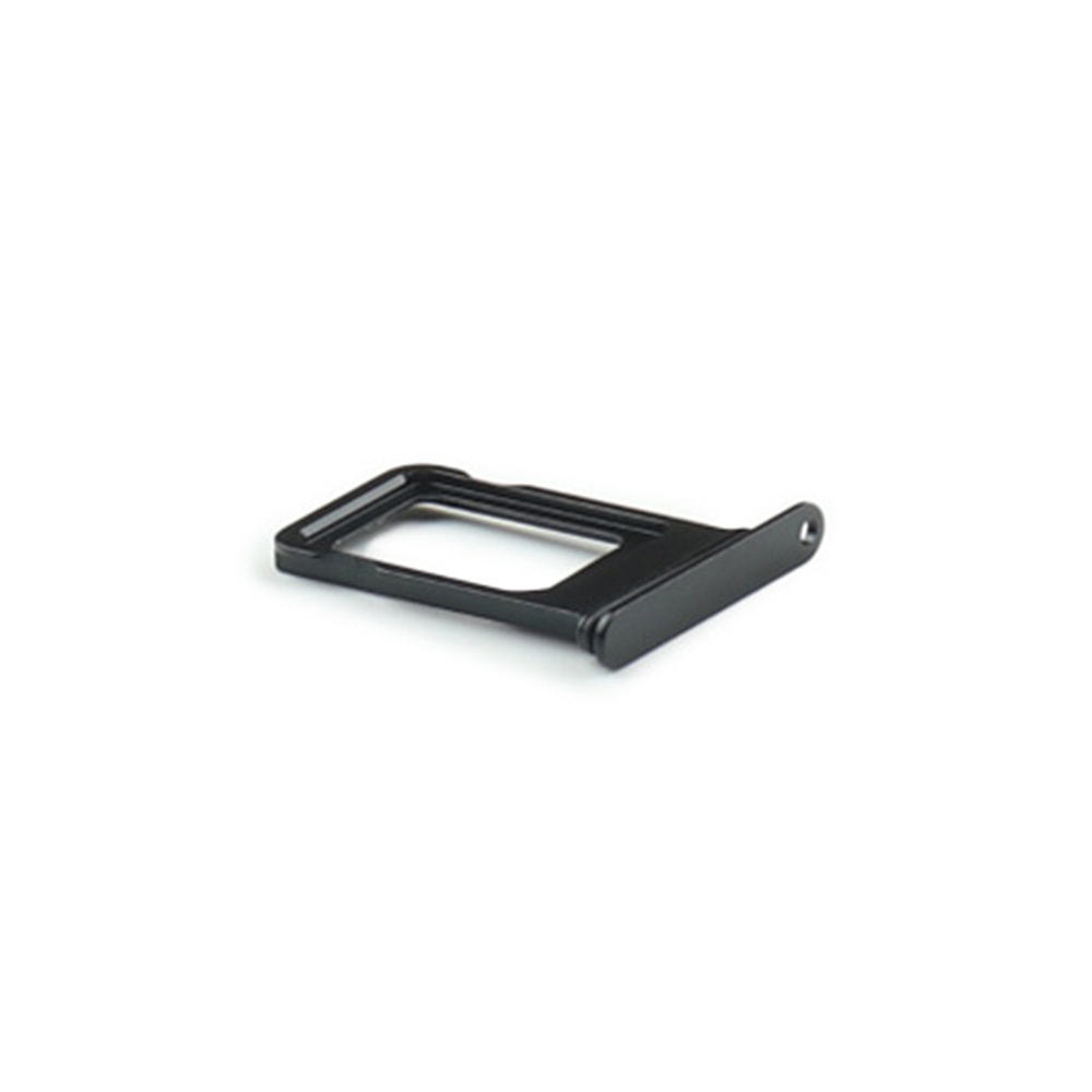 Dual Sim Card Tray For iPhone 13 Black OEM-Equivalent