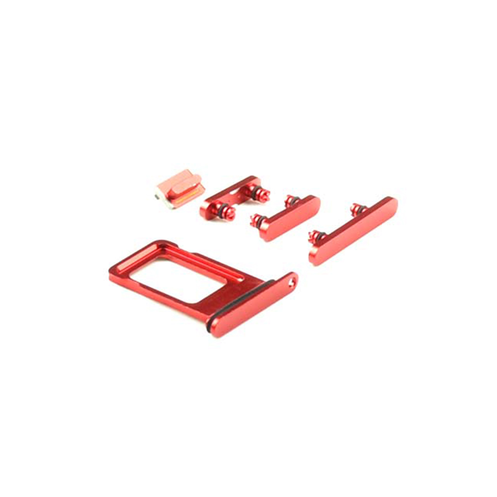 Housing Button Set For iPhone 13 Red OEM-Equivalent