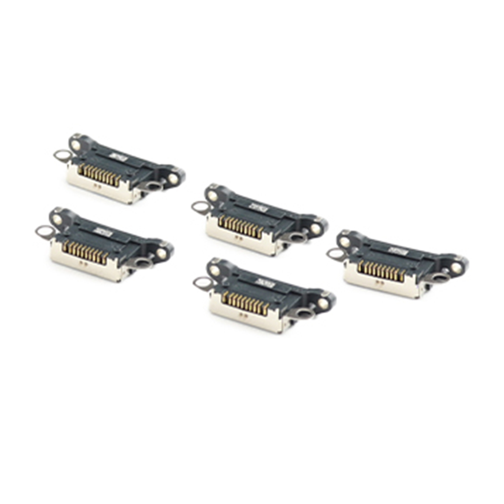 Charging Port ( 5 Pieces , Soldering Required) For iPhone 12 Pro Max Blue OEM-Equivalent