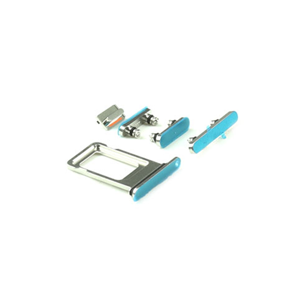 Housing Button Set For iPhone 12 Pro Max White OEM-Equivalent