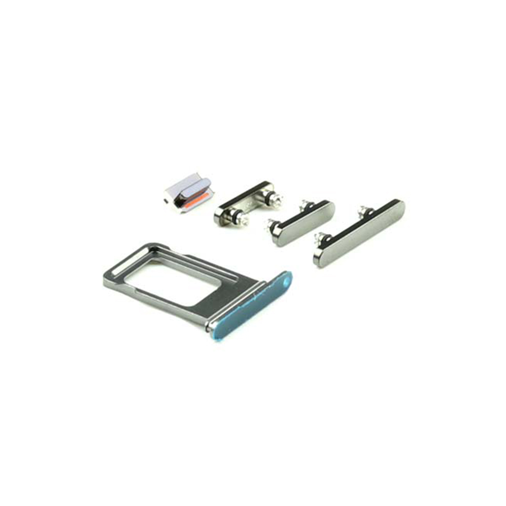 Housing Button Set For iPhone 12 Pro Black OEM-Equivalent