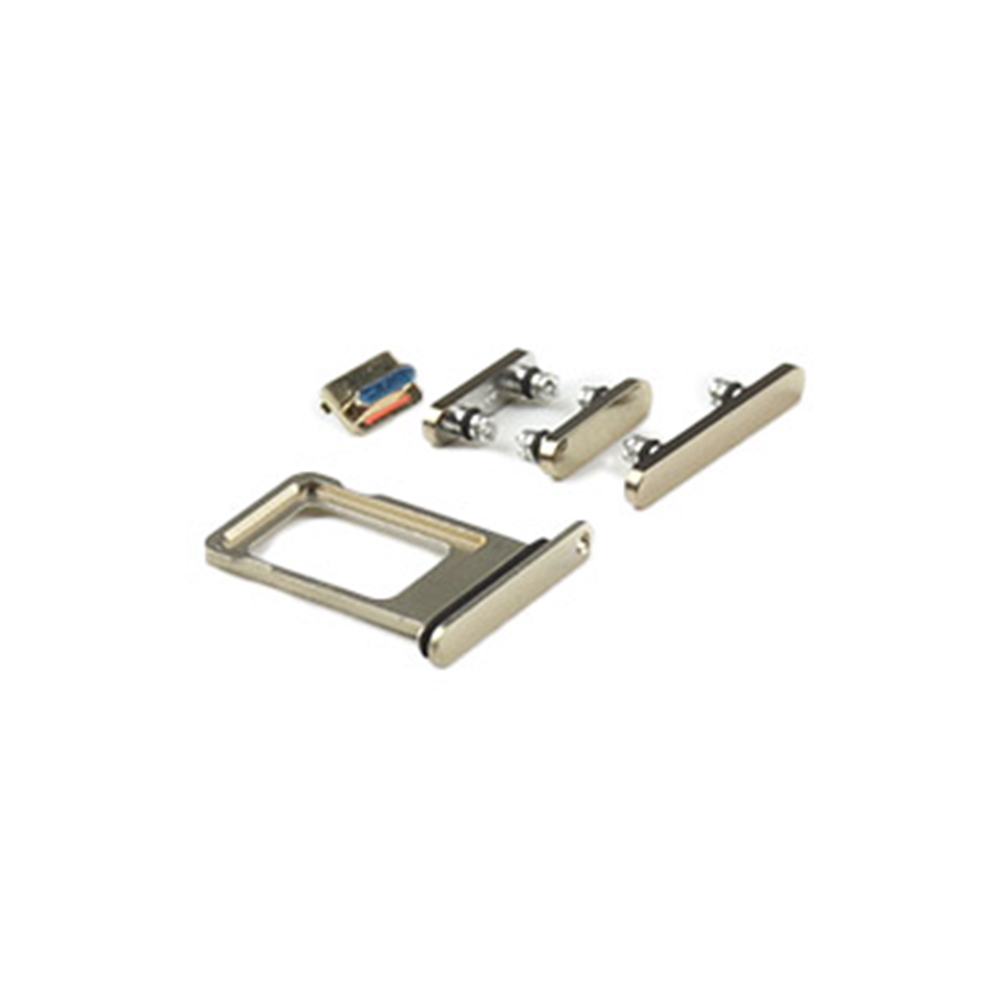 Housing Button Set For iPhone 12 Pro Gold OEM-Equivalent