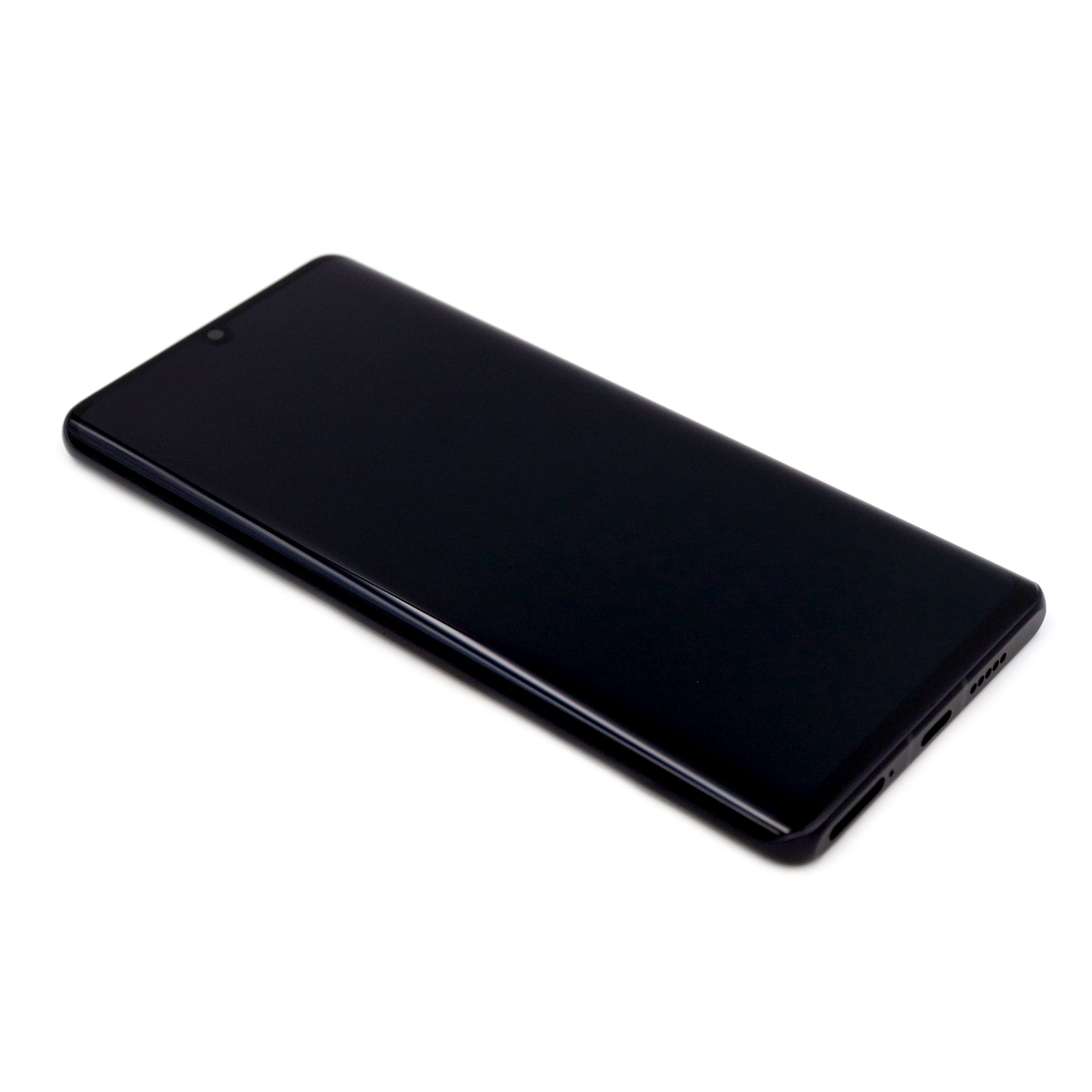 Display Complete with Housing and Battery For Huawei P30 Pro Black Service Pack