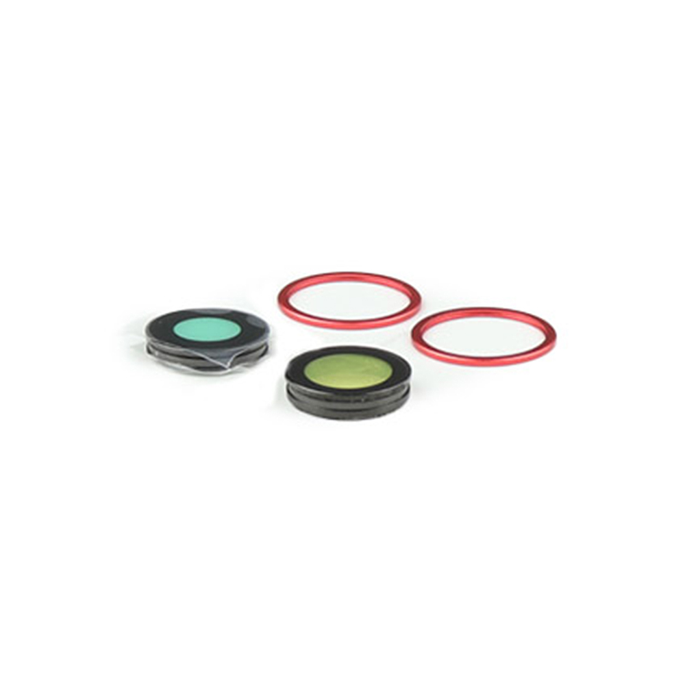 Rear Camera Lens with Frame For iPhone 12 Red OEM-Equivalent