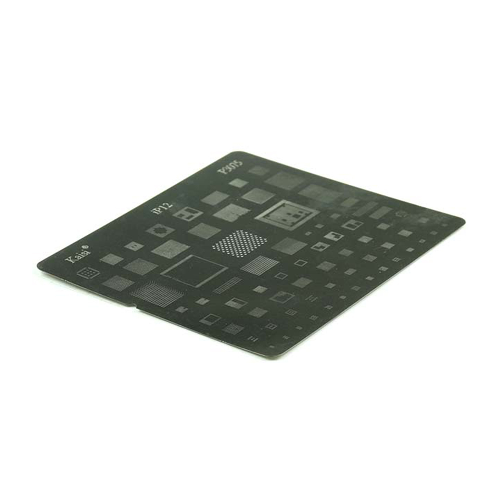 Reballing Stencil Template For iPhone 12