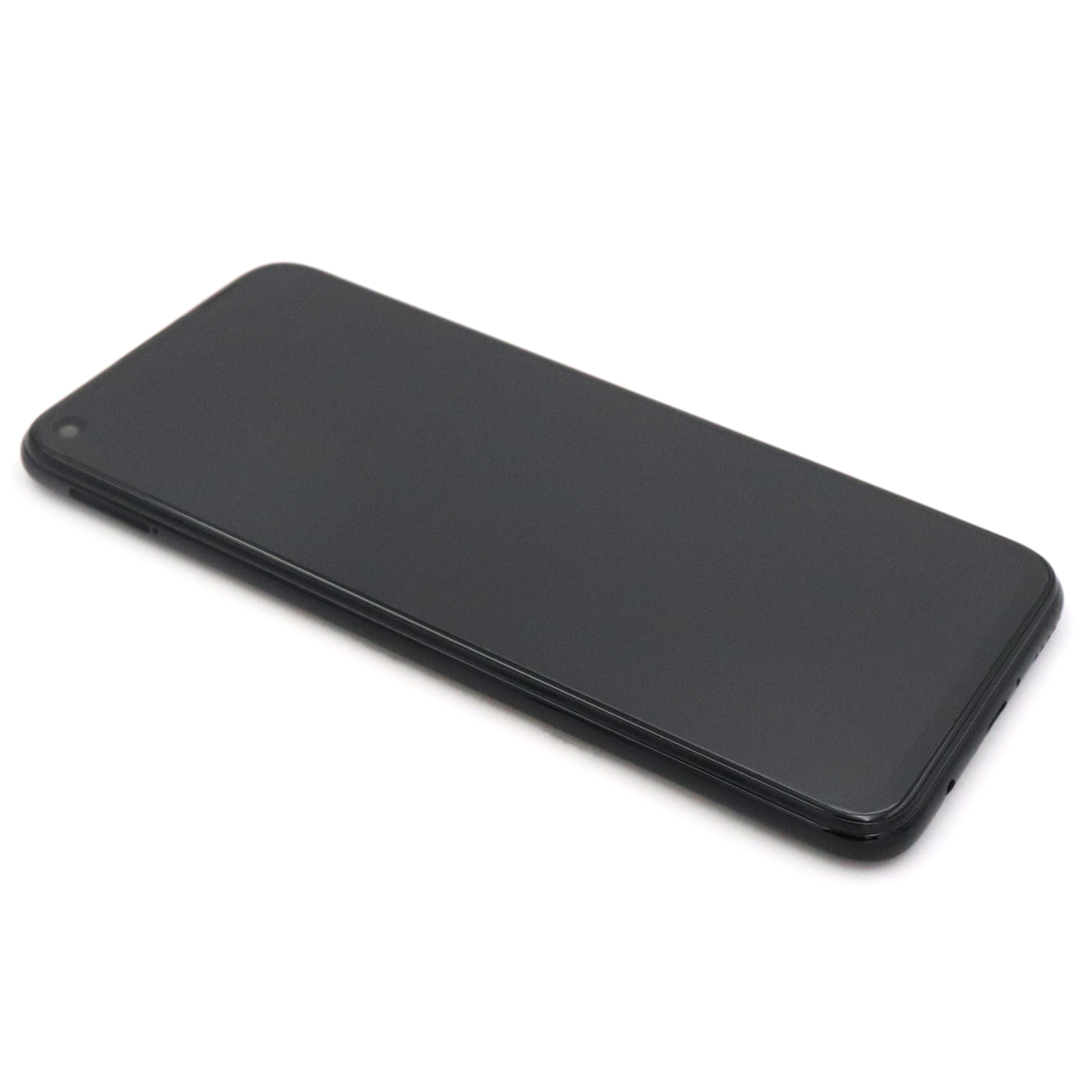 Display Complete with Housing and Battery For Huawei P40 Lite Black Service Pack