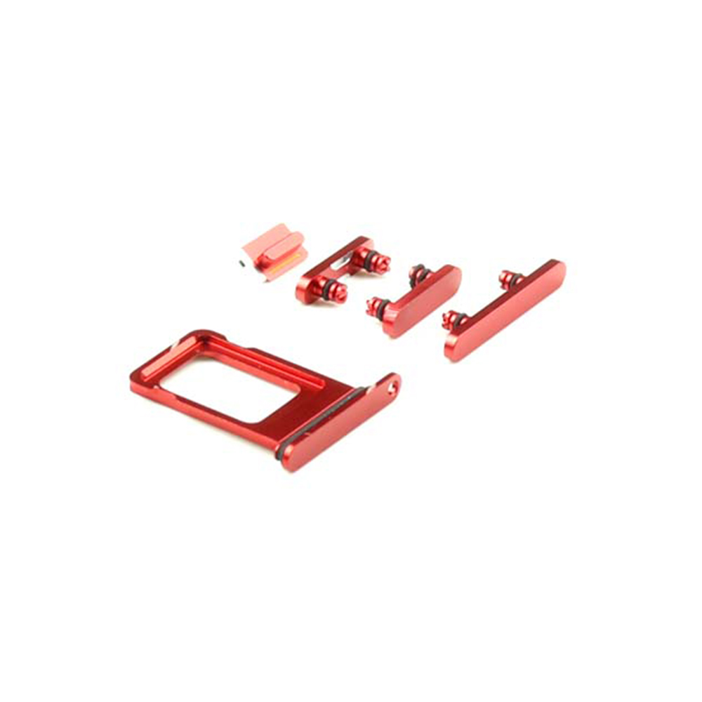 Housing Button Set For iPhone 12 Red OEM-Equivalent