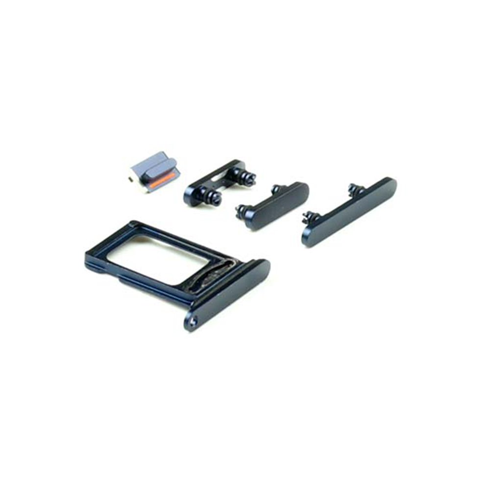 Housing Button Set For iPhone 12 Blue OEM-Equivalent