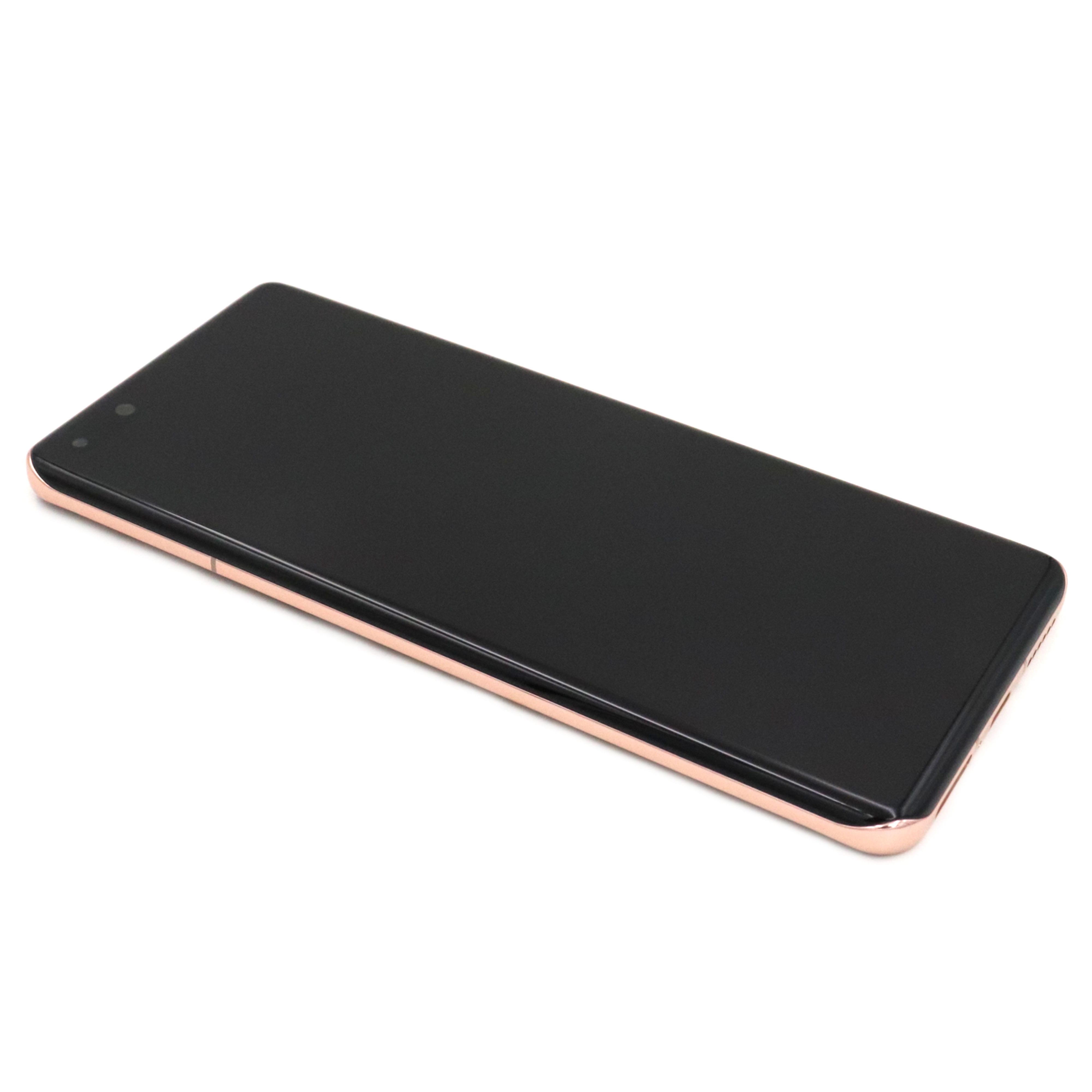 Display Complete with Housing and Battery For Huawei P40 Pro Blush Gold Service Pack