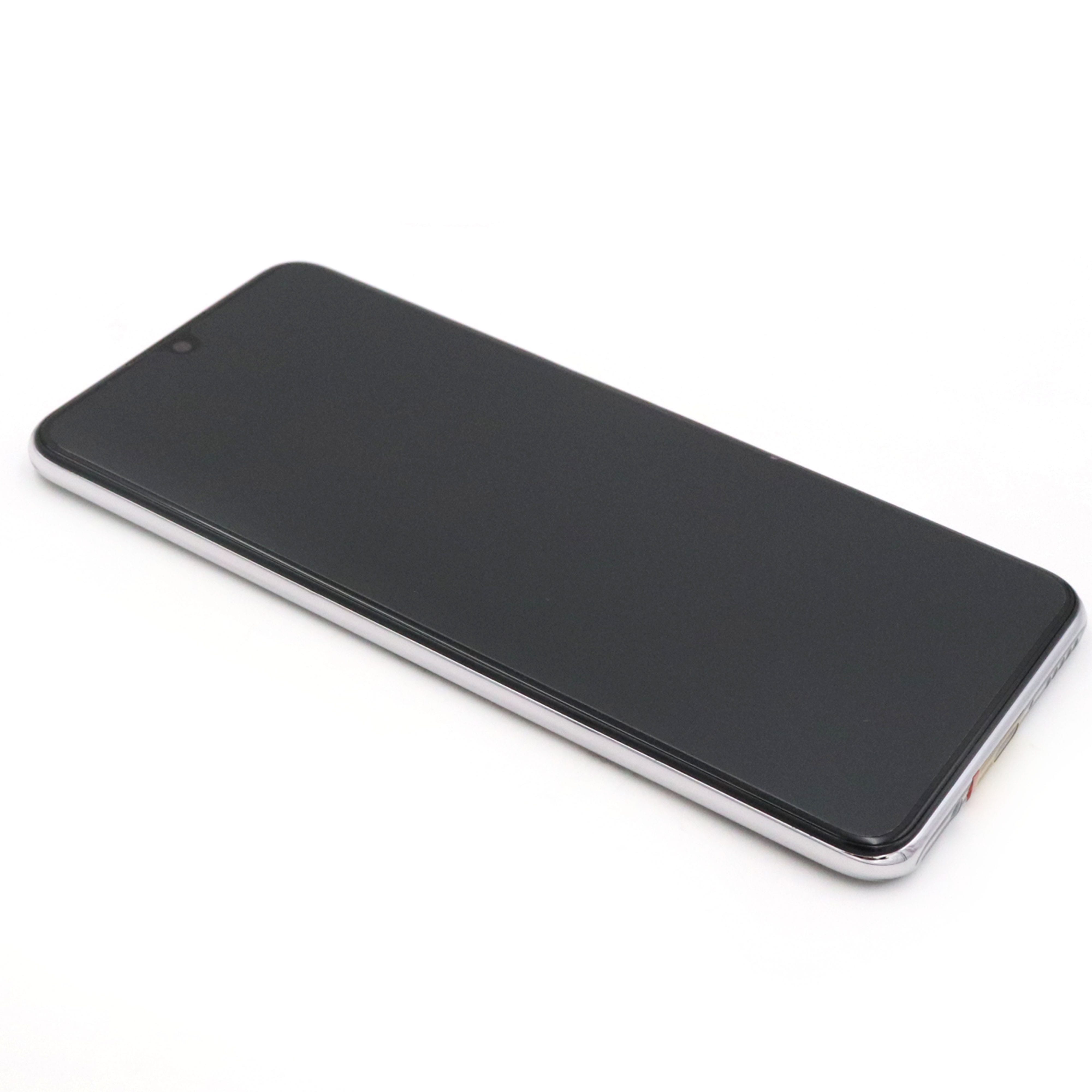 Display Complete with Housing and Battery For Huawei P30 Lite (48MP) White Service Pack