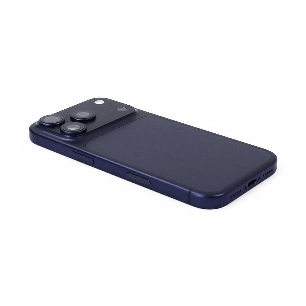 Rear Housing with small parts For iPhone 17 Pro (EU Version) Blue Pulled