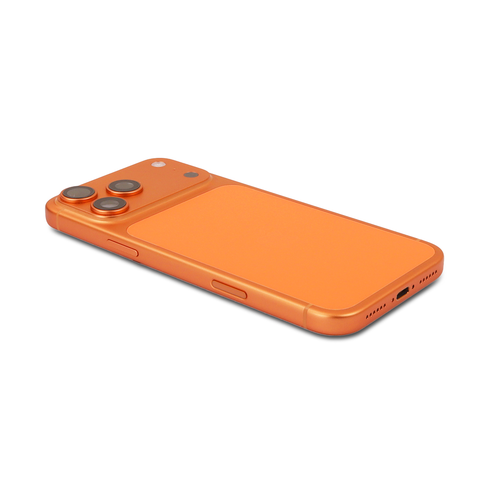 Rear Housing with small parts For iPhone 17 Pro Max (EU Version) Cosmic Orange Pulled