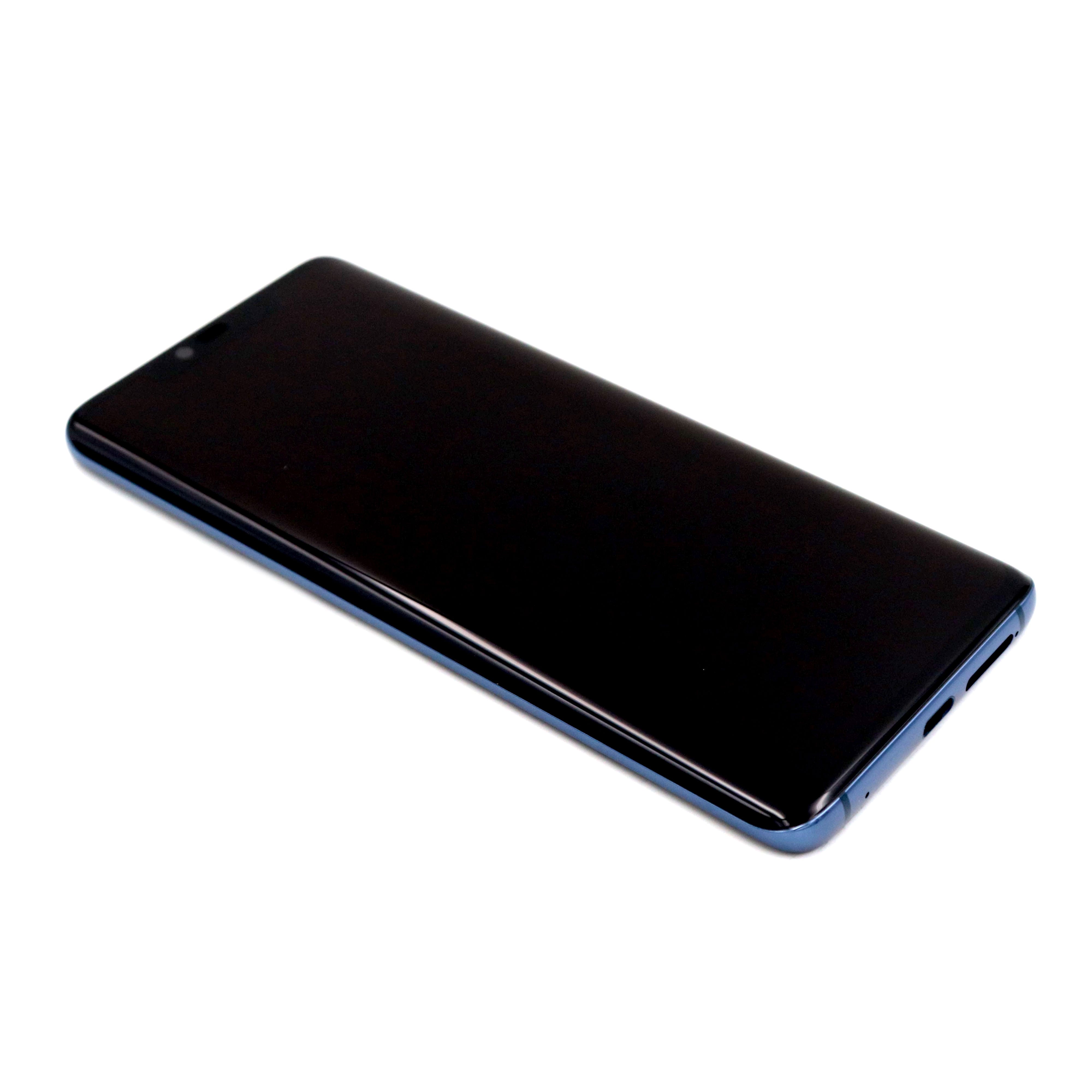 Display Complete with Housing and Battery For Huawei Mate 20 Pro Blue Service Pack