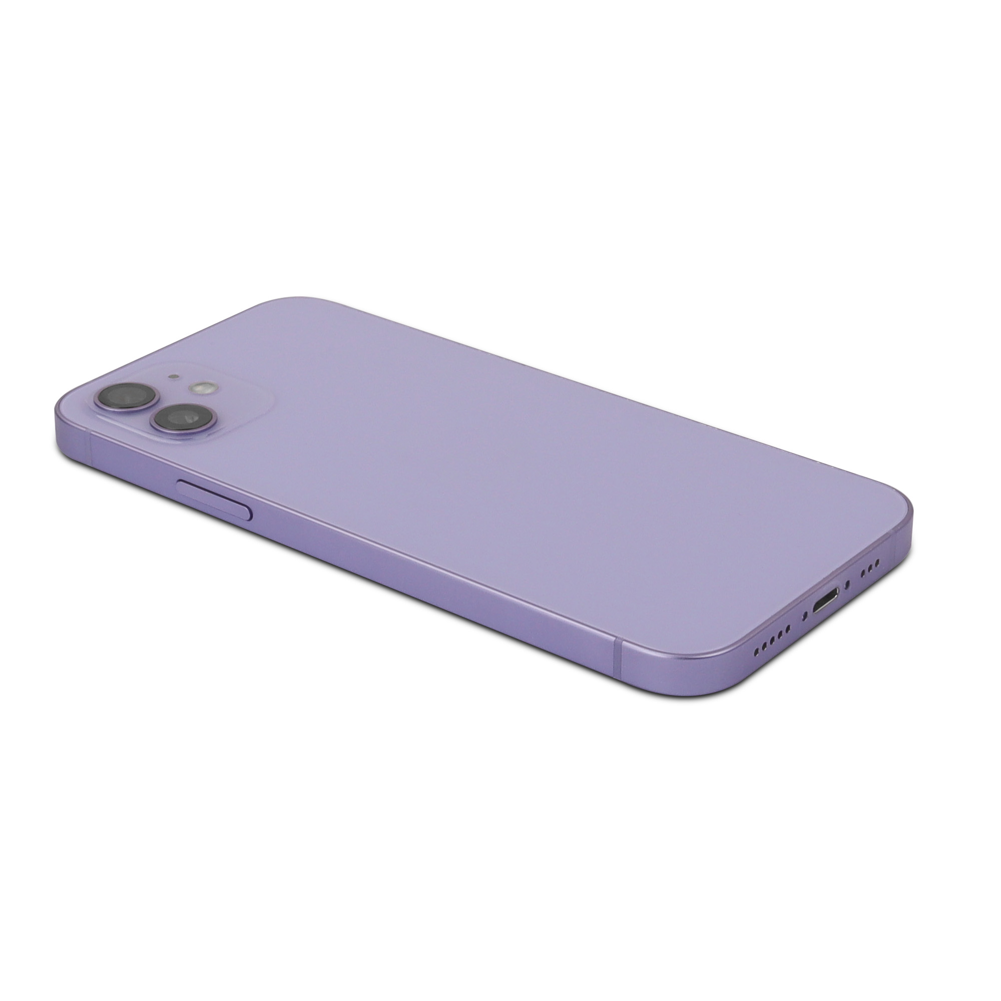 Rear Housing with small parts (EU Version) For iPhone 12 Purple Pulled C