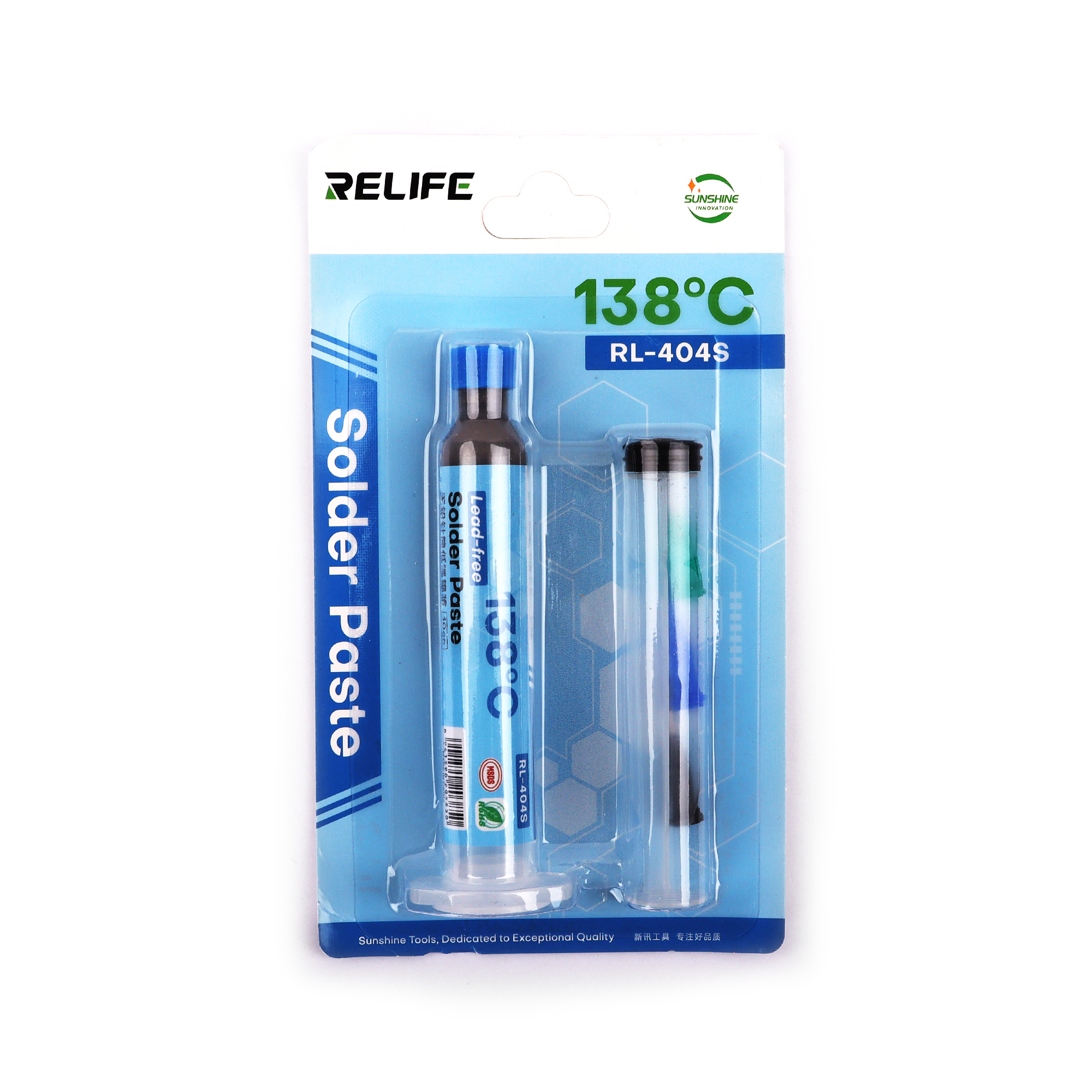 RELIFE RL-404S 138℃ Solder Paste