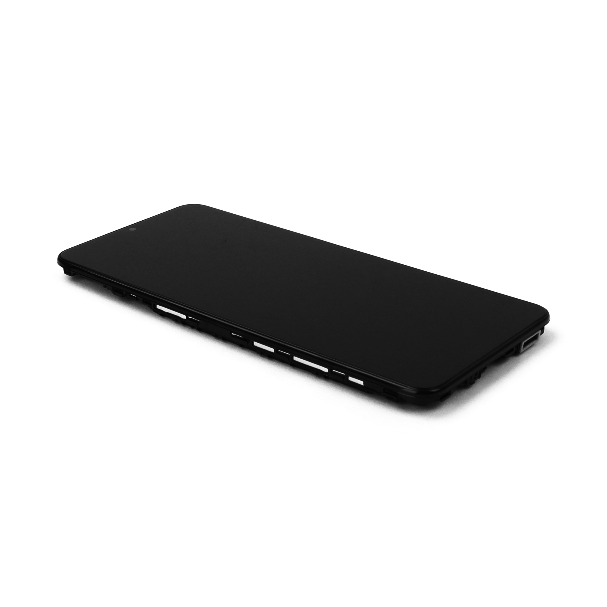 Display Complete With Housing For Samsung Galaxy A12 (A127F) Nacho Black Refurbished