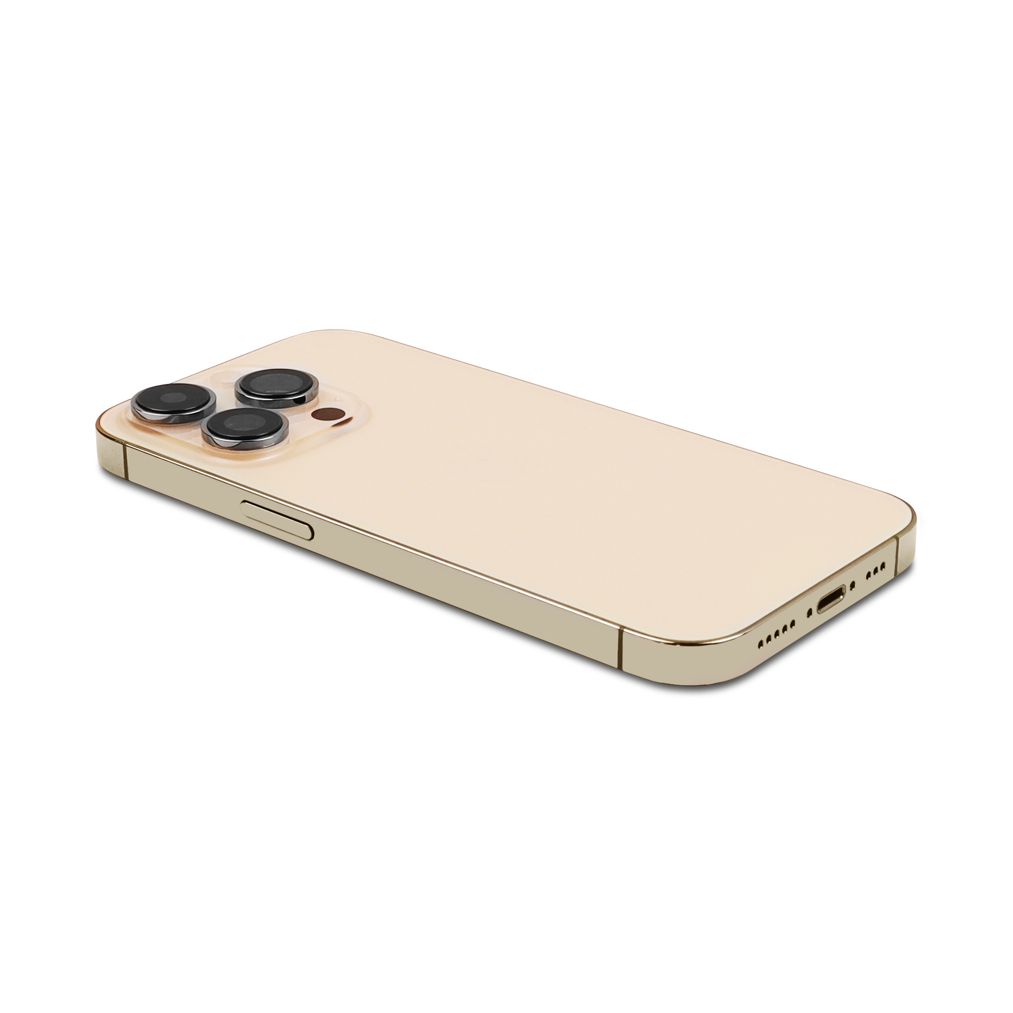 Rear Housing (EU Version) with small parts For iPhone 14 Pro Gold Pulled C