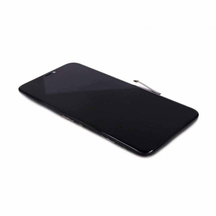Display (Universal)(incl. Backplate) For iPhone 11 Black Refurbished