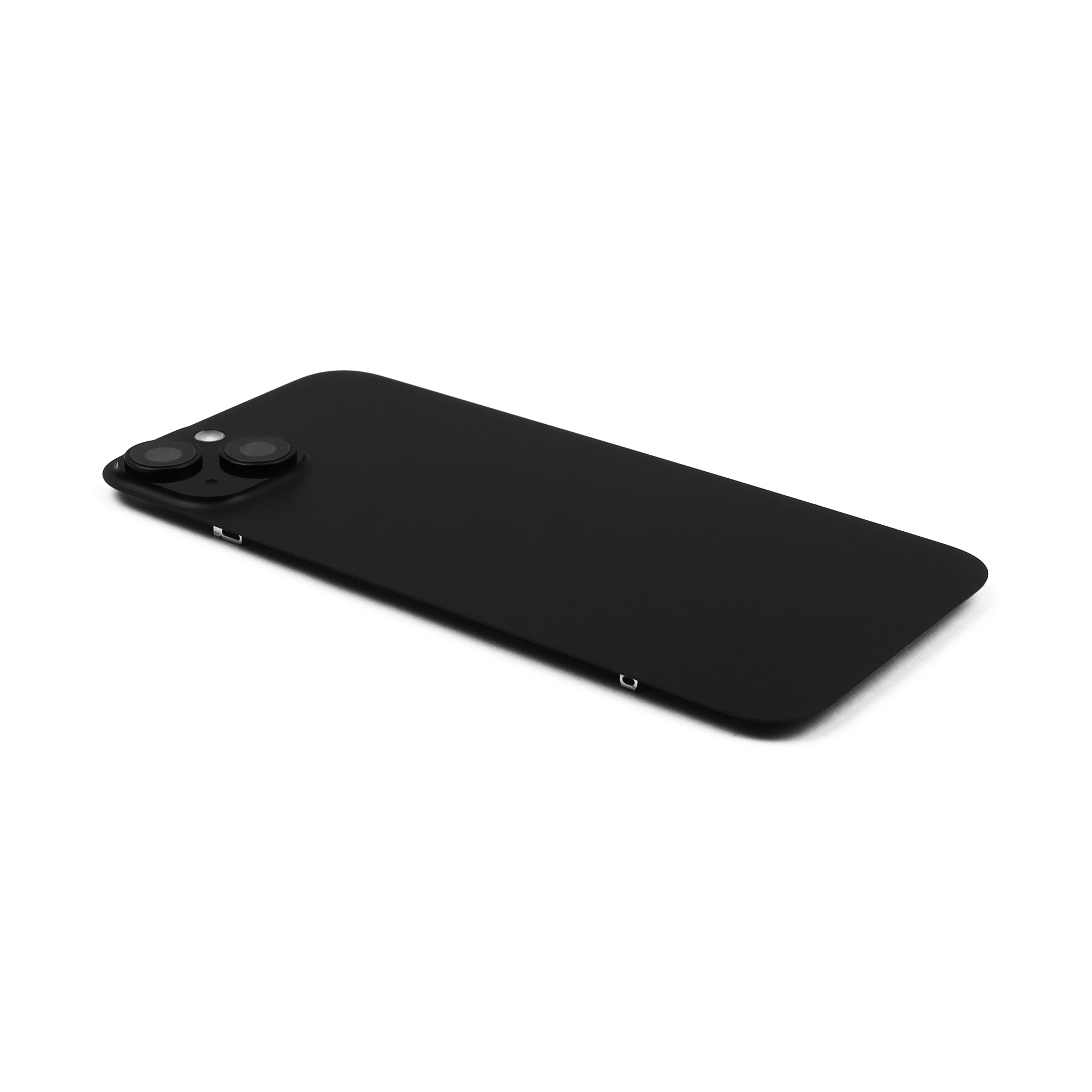 Back Cover incl. Camera lens, Flash Light and Wireless Charging For iPhone 15 Plus Black Titanium Pulled C