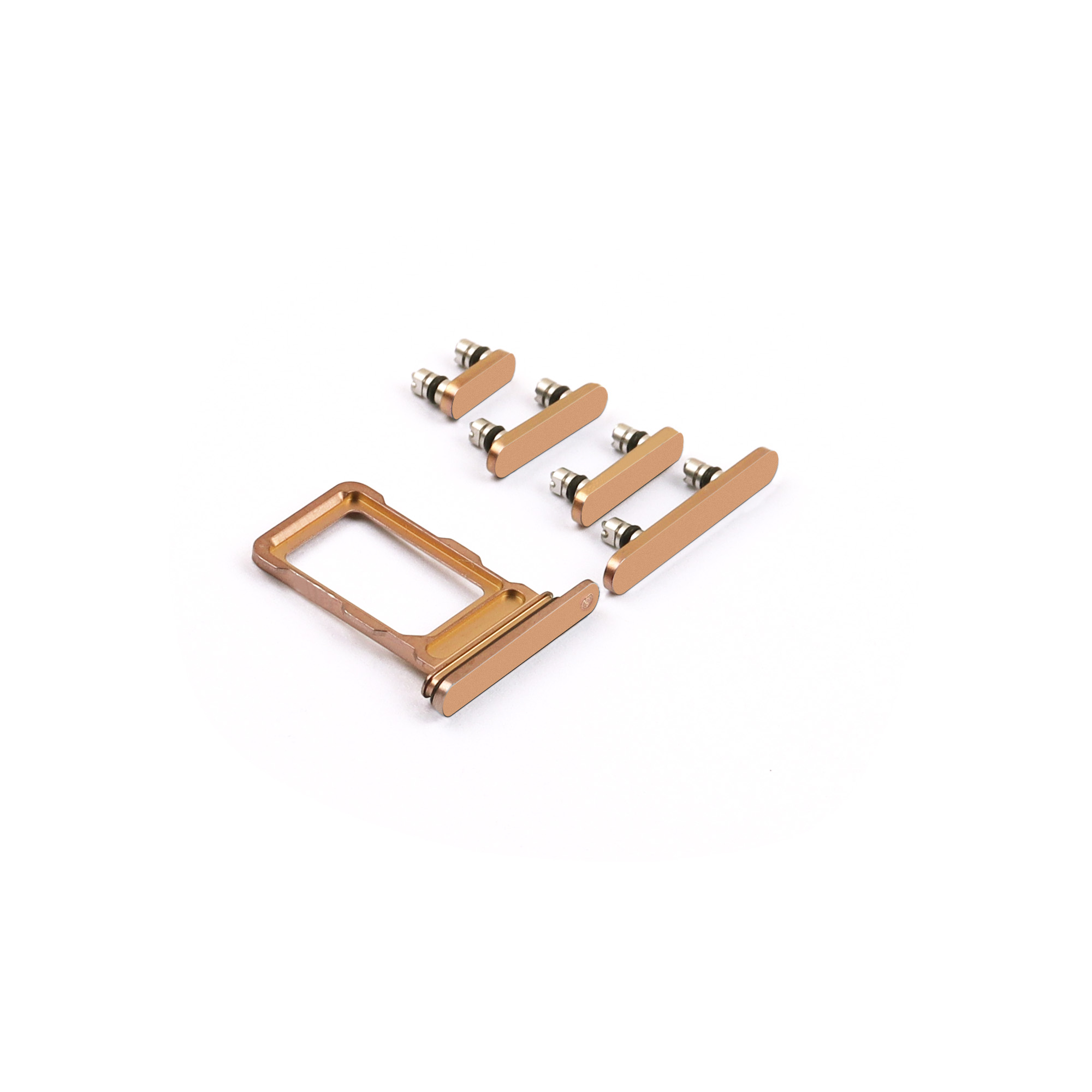 Housing Button Set (Power, Volume, Switch) For iPhone 16 Pro/ 16 Pro Max Desert Titanium OEM-Equivalent