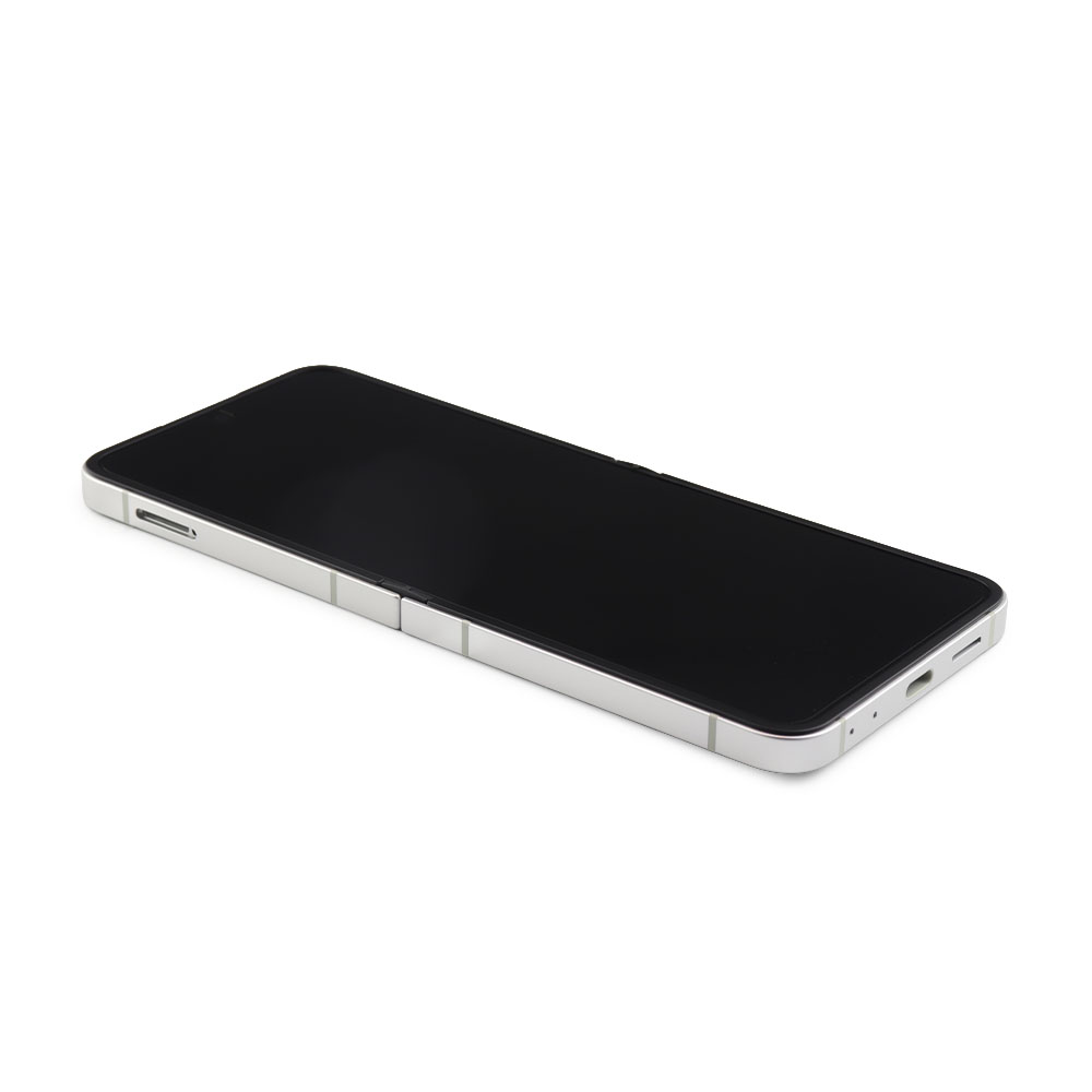 Display For Samsung Galaxy Z Flip6 (F741B) White Service Pack