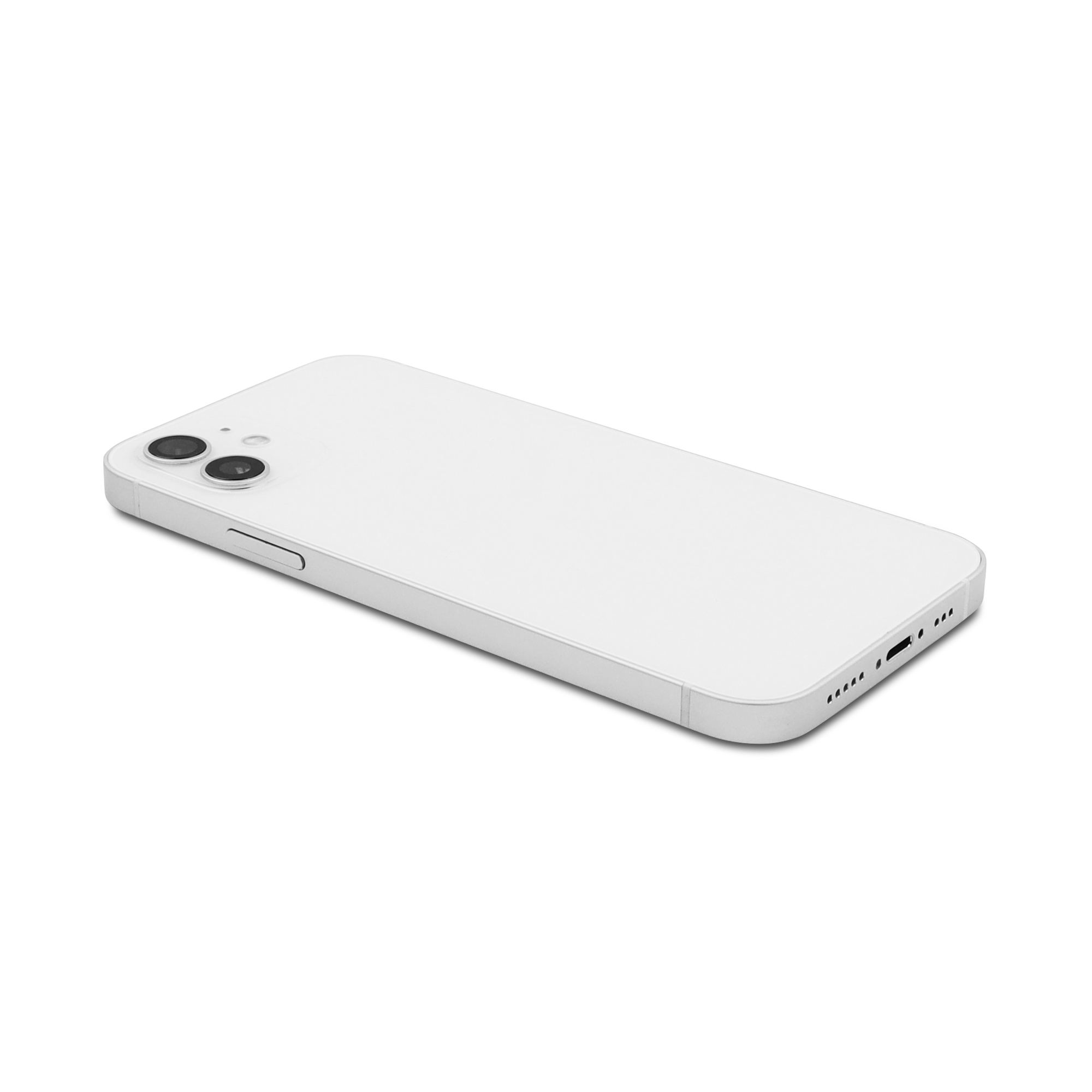 Rear Housing with small parts (EU Version) For iPhone 12 White Pulled C