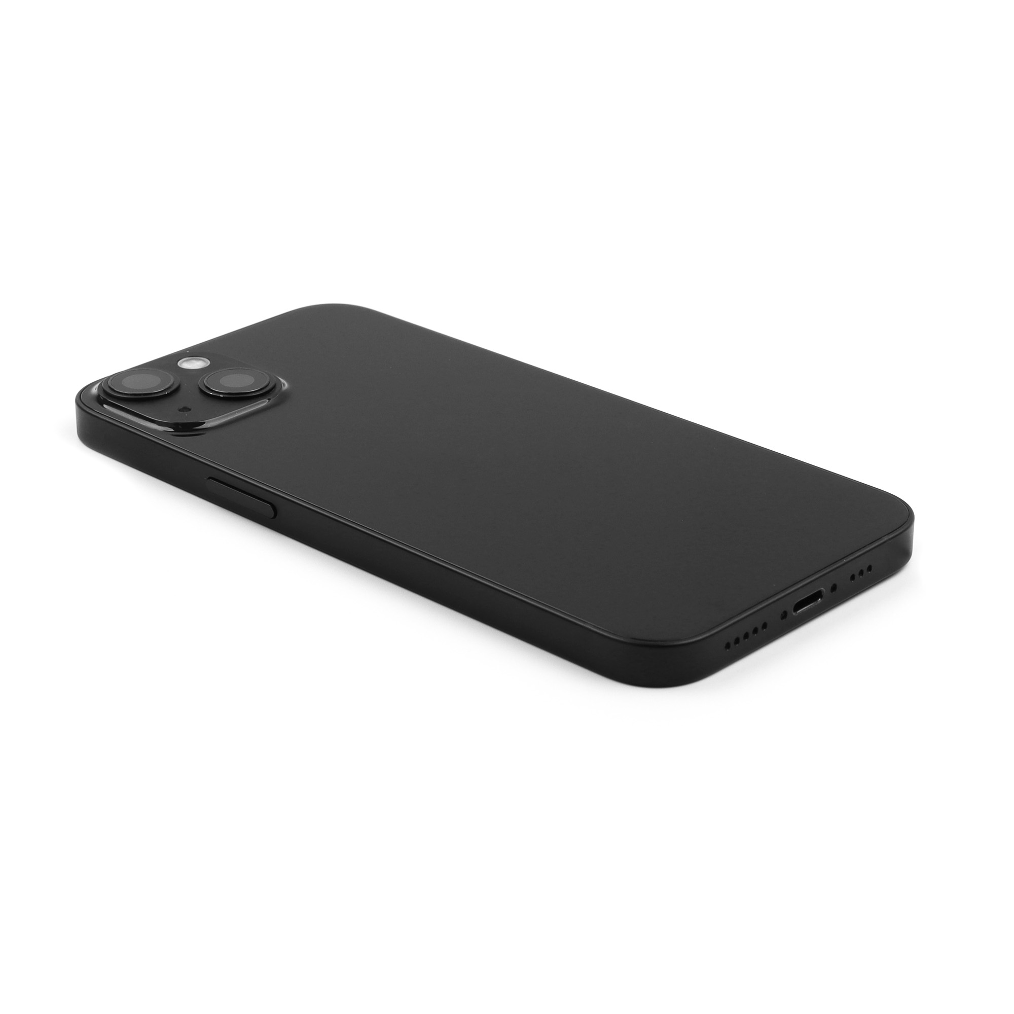 Rear Housing with small parts (EU Version) For iPhone 13 Black Pulled C
