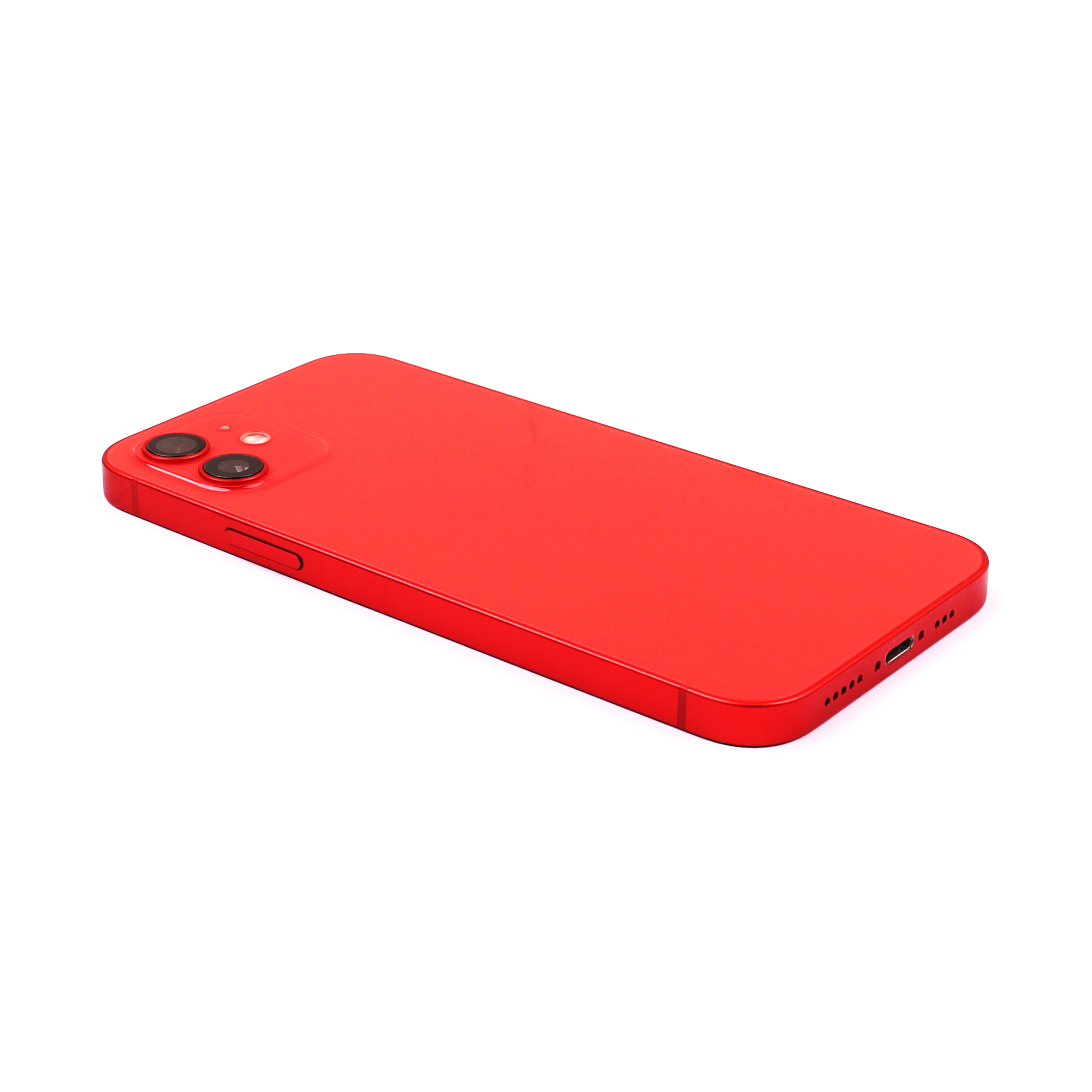 Rear Housing with small parts (EU Version) For iPhone 12 Red Pulled C