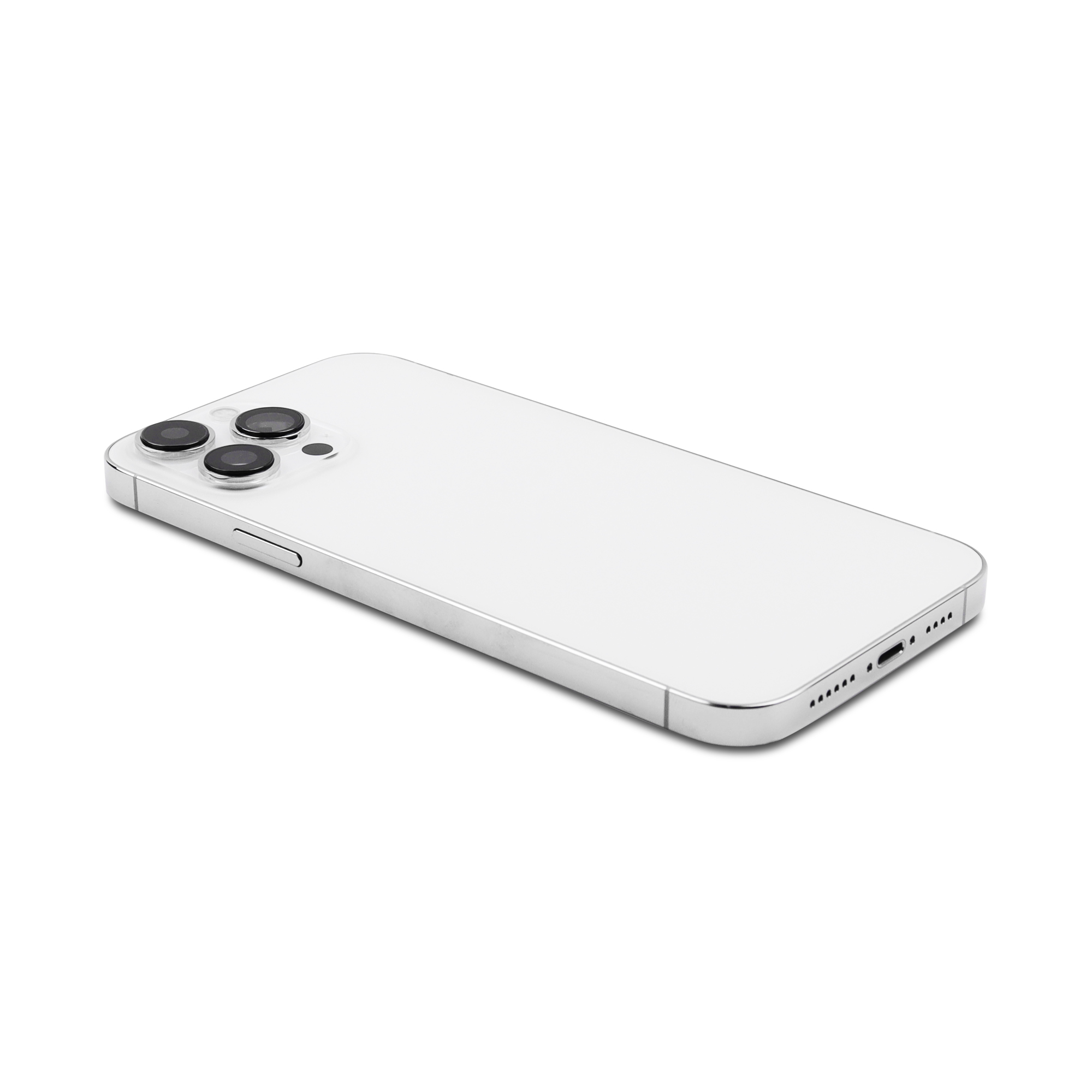 Rear Housing with small parts (EU Version) For iPhone 13 Pro Max Silver Pulled C