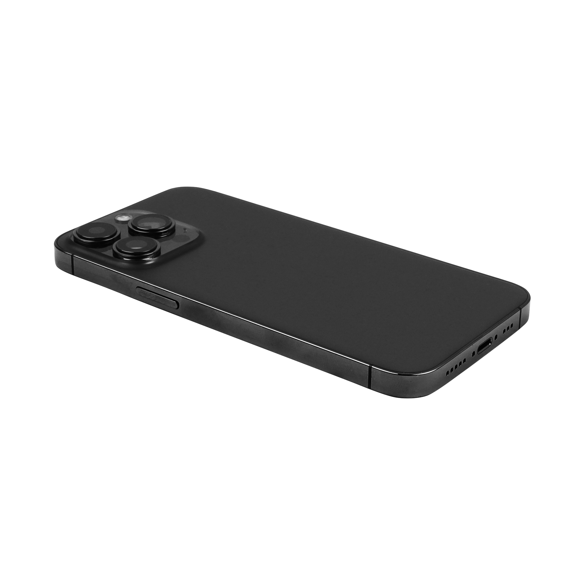Rear Housing with small parts (EU Version) For iPhone 13 Pro Black Pulled C