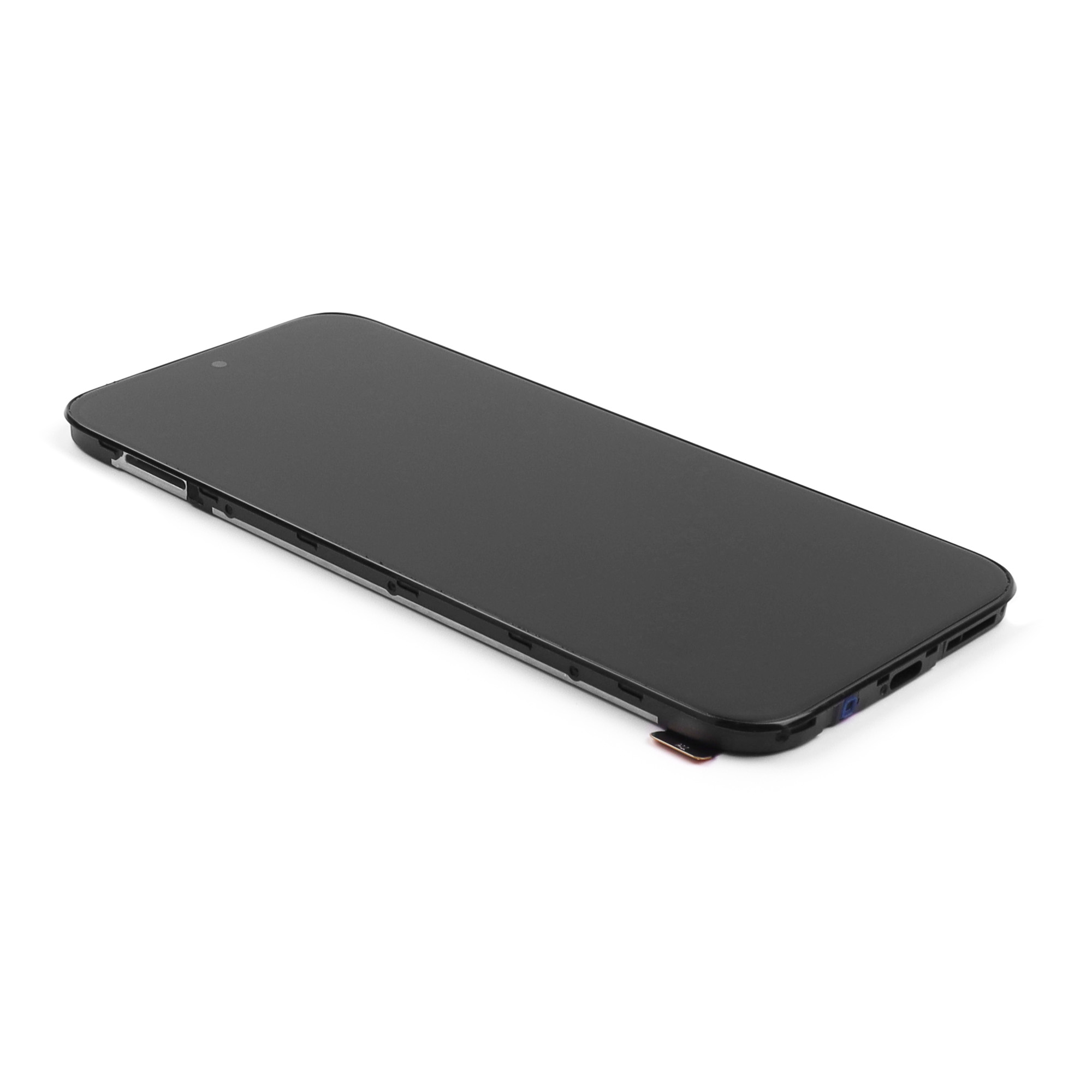 Display Complete With Housing For Motorola Moto G67 Black OEM-Equivalent