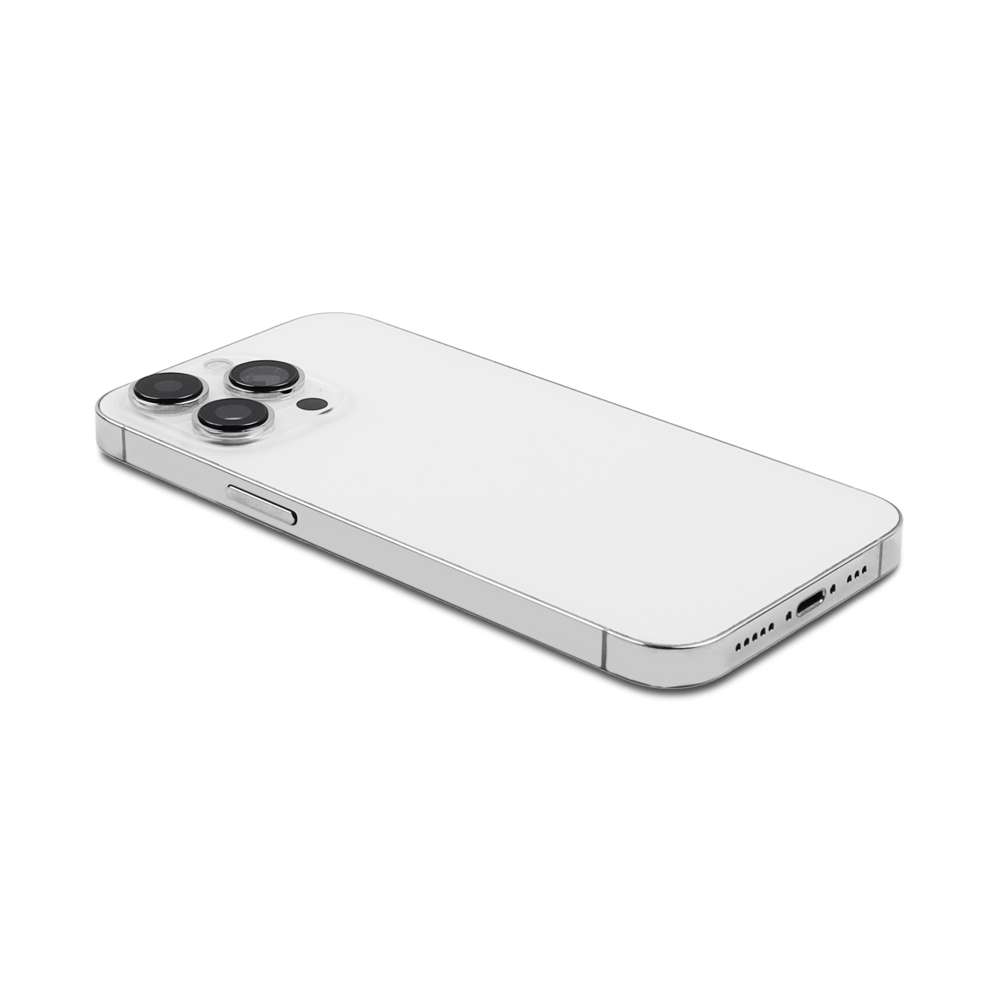 Rear Housing with small parts (EU Version) For iPhone 13 Pro Silver Pulled C