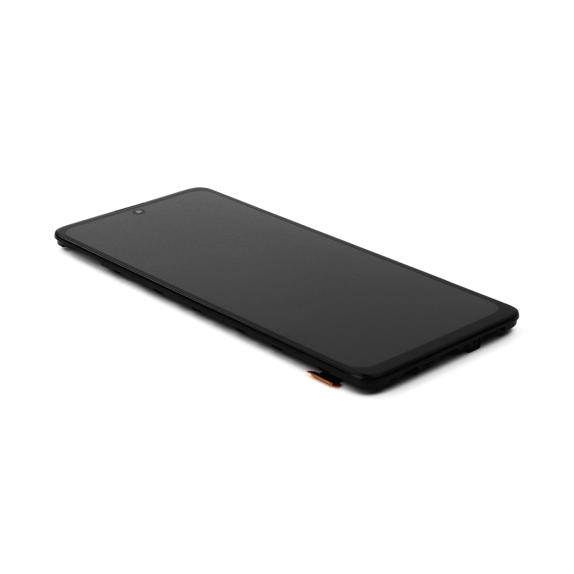 Display Complete with Housing For Samsung Galaxy A71 (A715F) Black Soft Oled