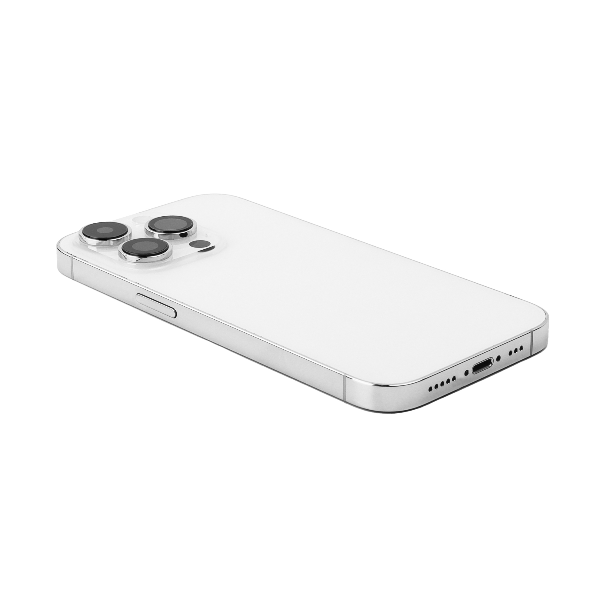 Rear Housing (EU Version) with small parts For iPhone 14 Pro Silver Pulled C