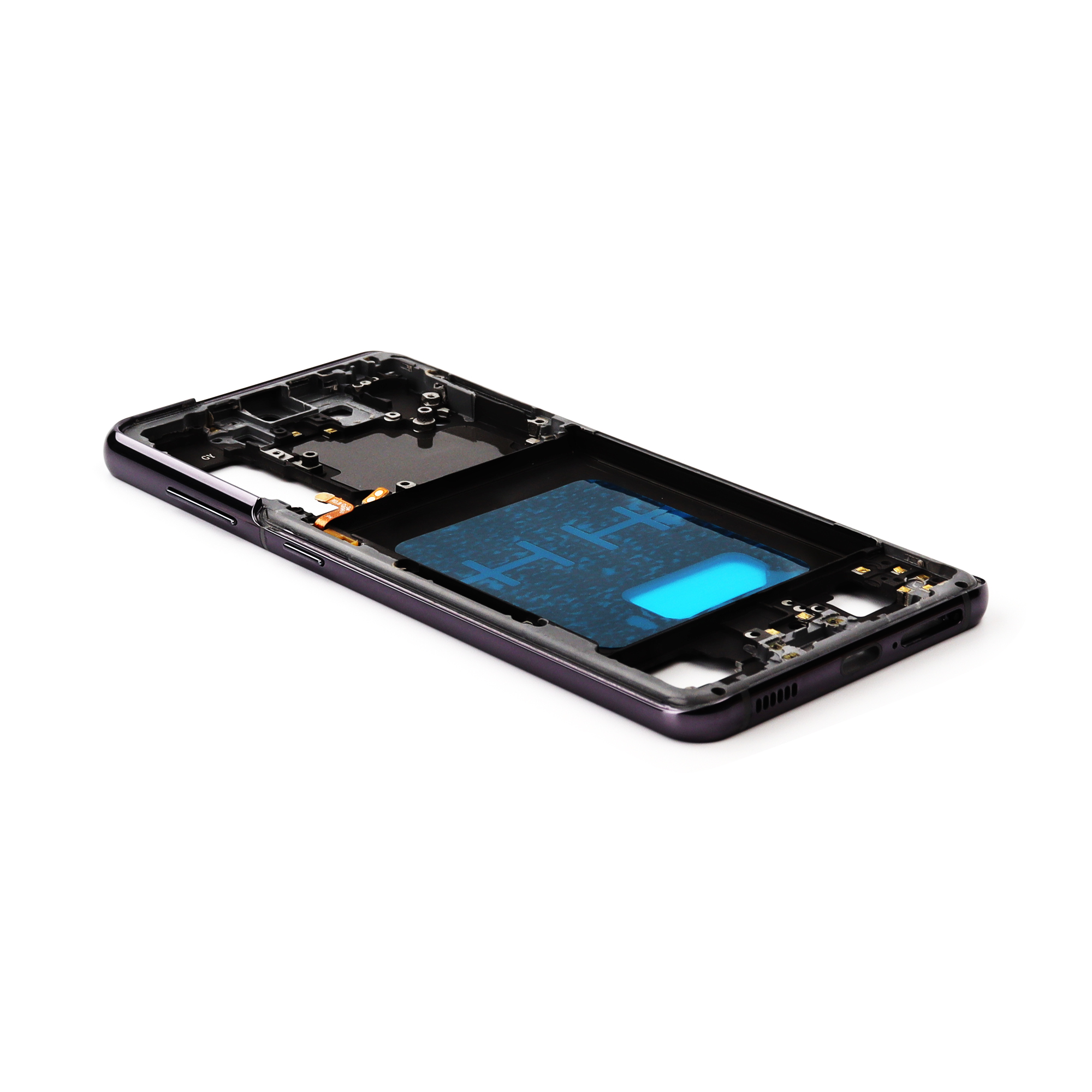 Middle Frame For Samsung Galaxy S21 (SM-G991B) Black OEM-Equivalent