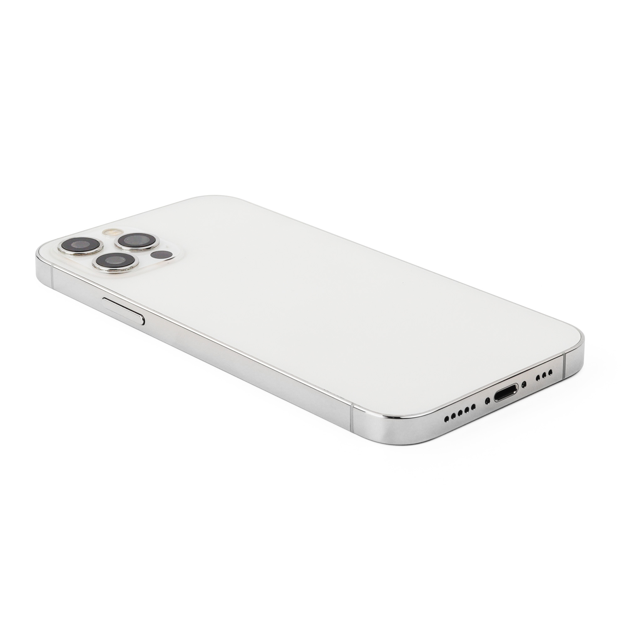Rear Housing with small parts (EU Version) For iPhone 12 Pro Silver Pulled C