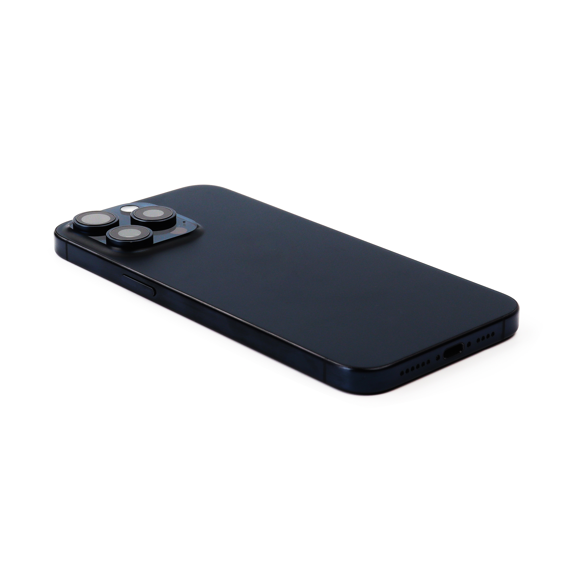 Rear Housing with small parts For iPhone 15 Pro Max (EU Version) Blue Titanium Pulled C