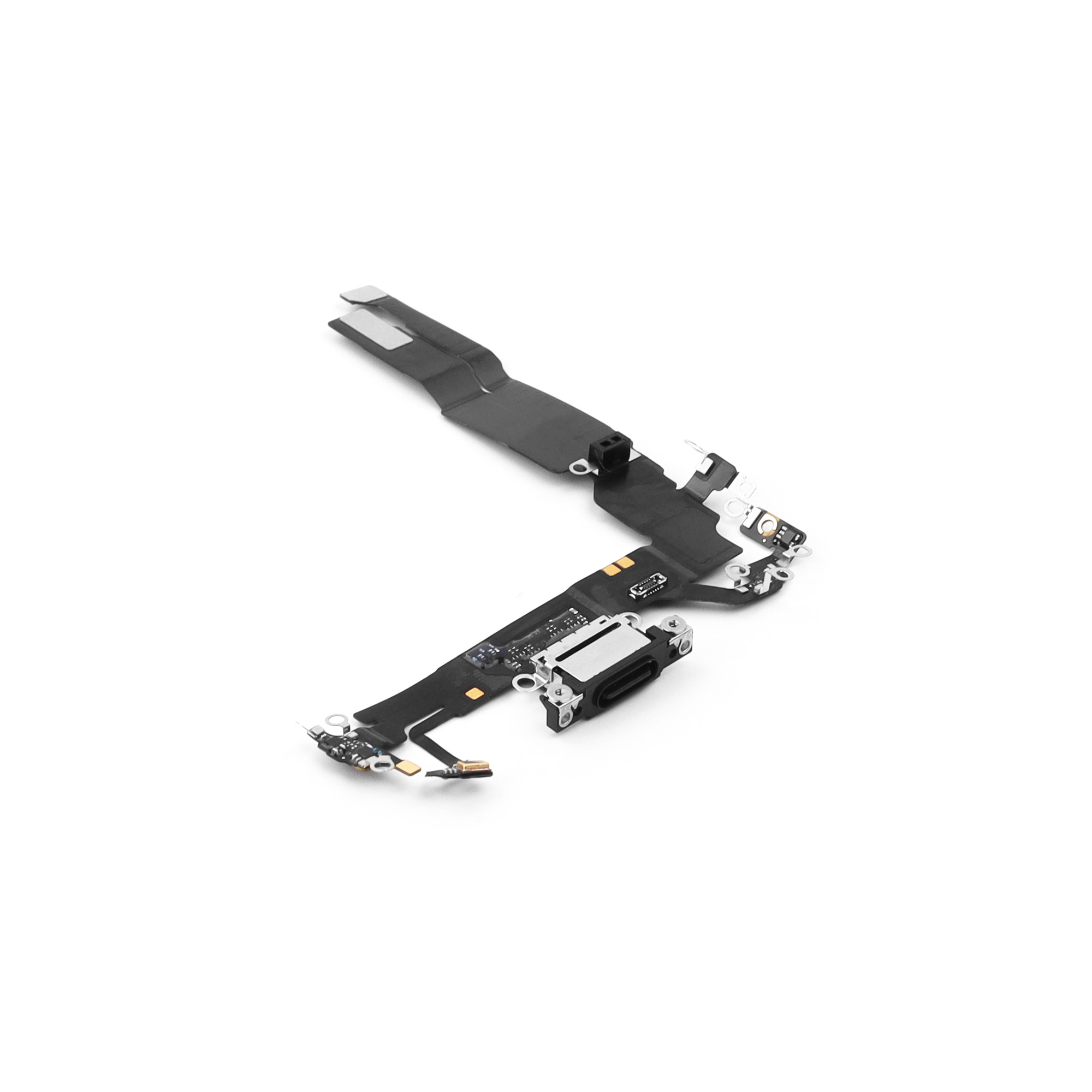 Charging Connector For Apple iPhone 17 Black Pulled