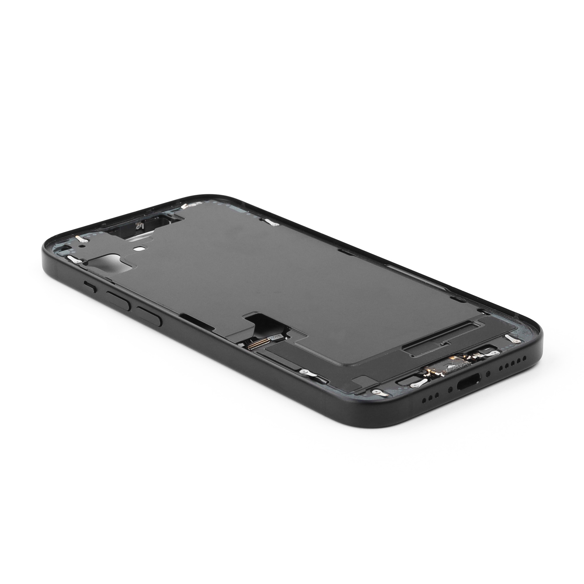 Middle Frame With Power And Volume Button For iPhone 15 (US Version) Black Titanium Pulled
