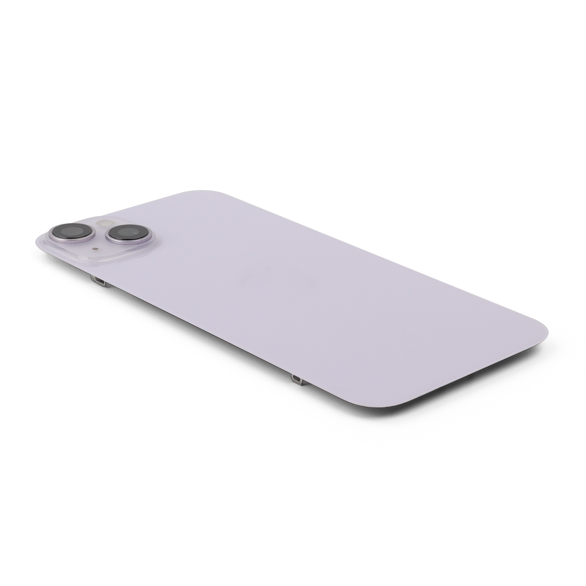 Back Cover incl. Camera lens, Flash Light and Wireless Charging For iPhone 14 Plus Purple Pulled B