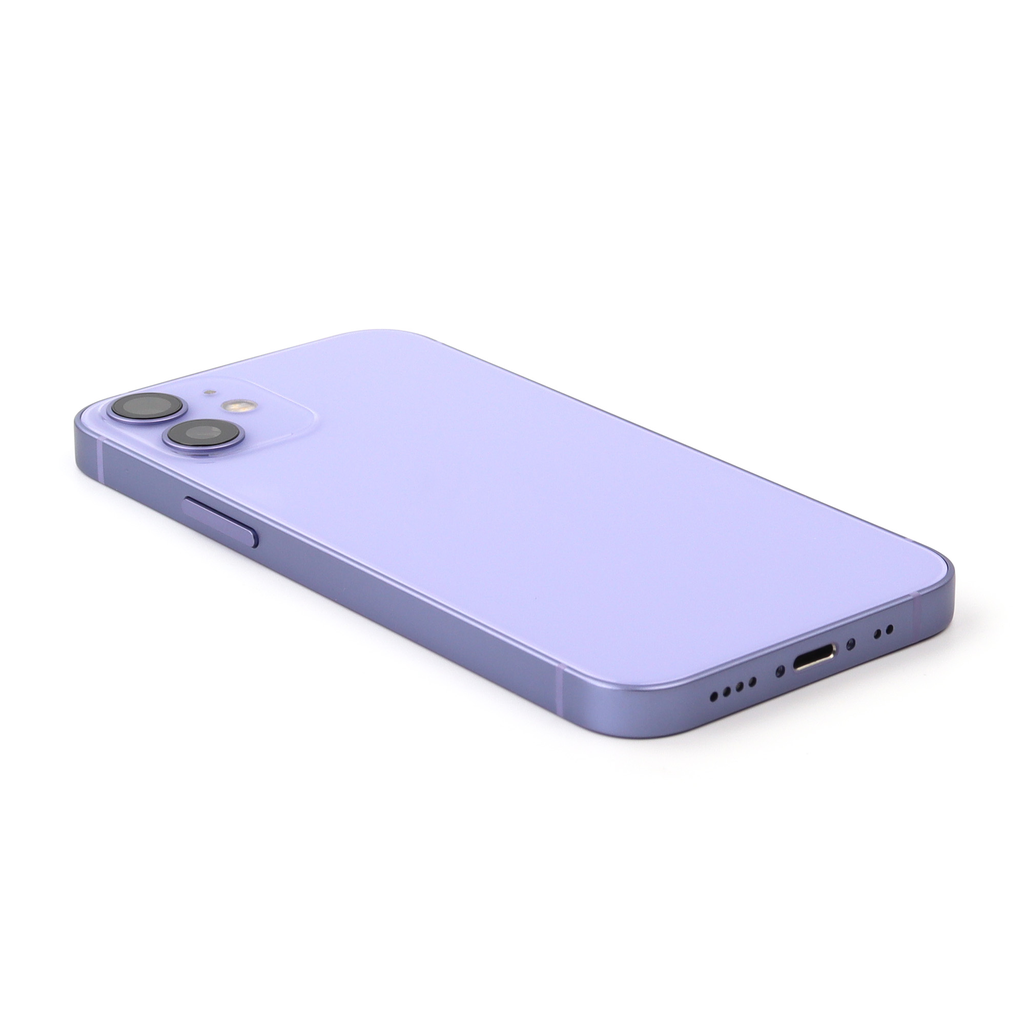 Rear Housing with small parts (EU Version) For iPhone 12 Mini Purple Pulled C