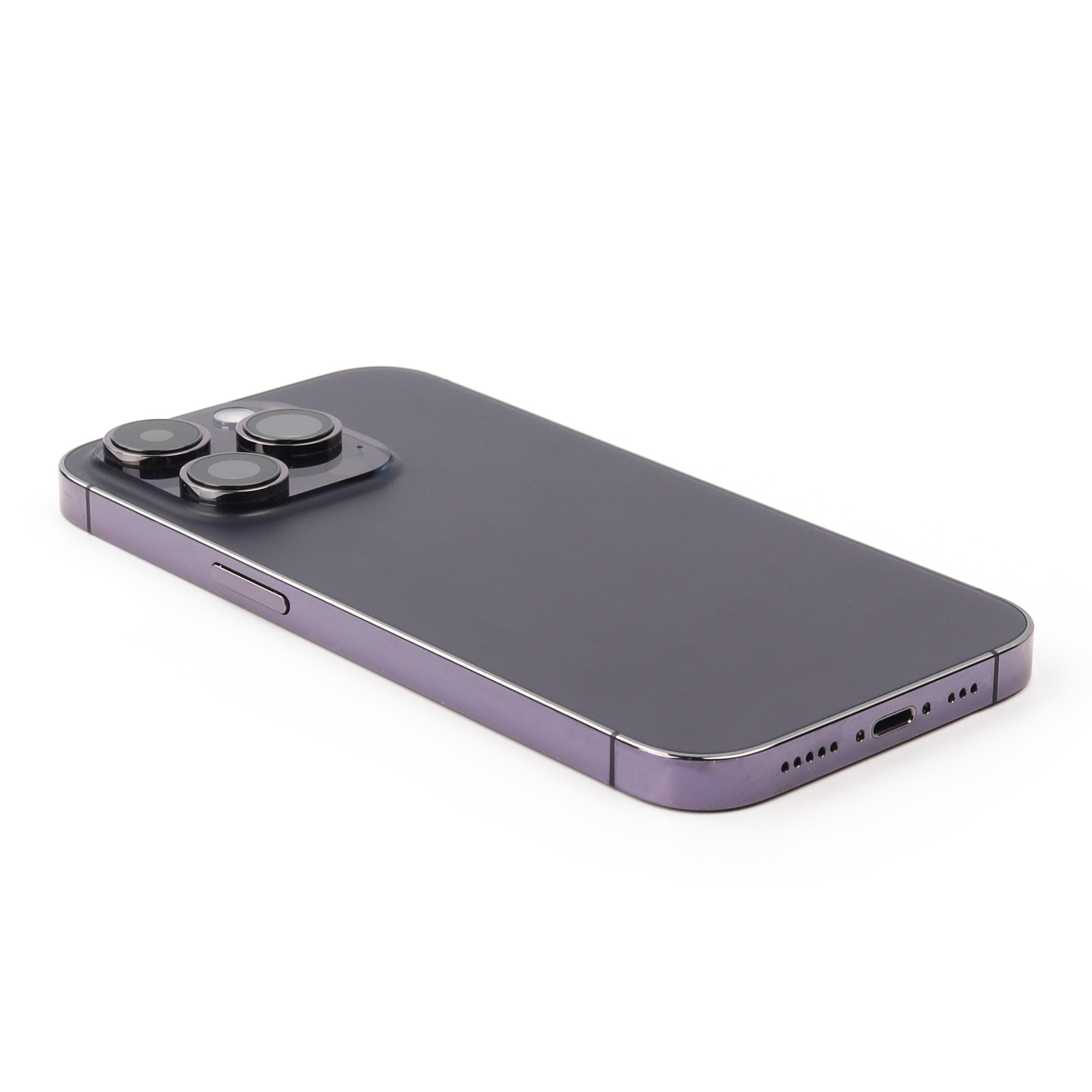 Rear Housing (EU Version) with small parts For iPhone 14 Pro Deep Purple Pulled C
