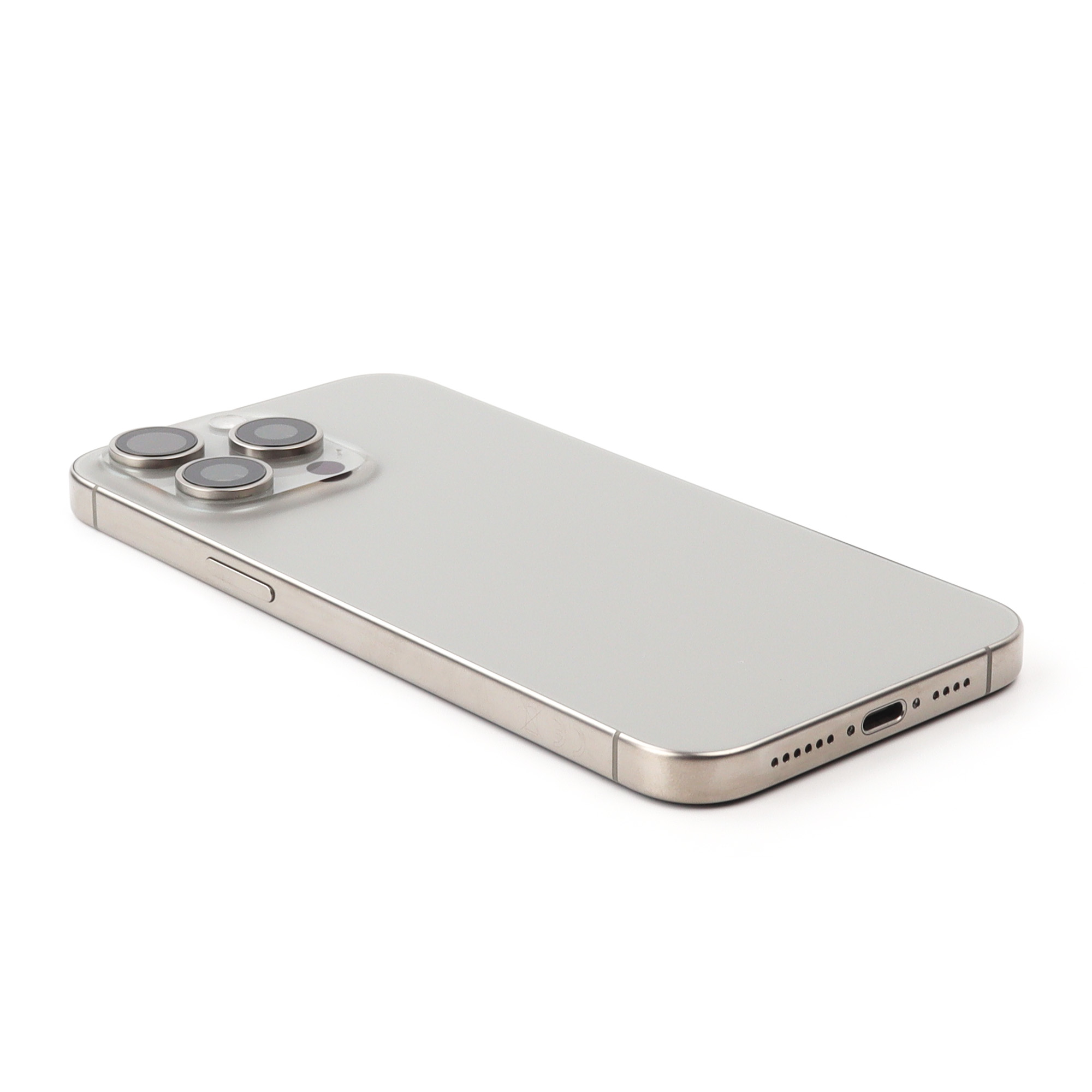 Rear Housing with small parts For iPhone 15 Pro Max (EU Version) Natural Titanium Pulled C