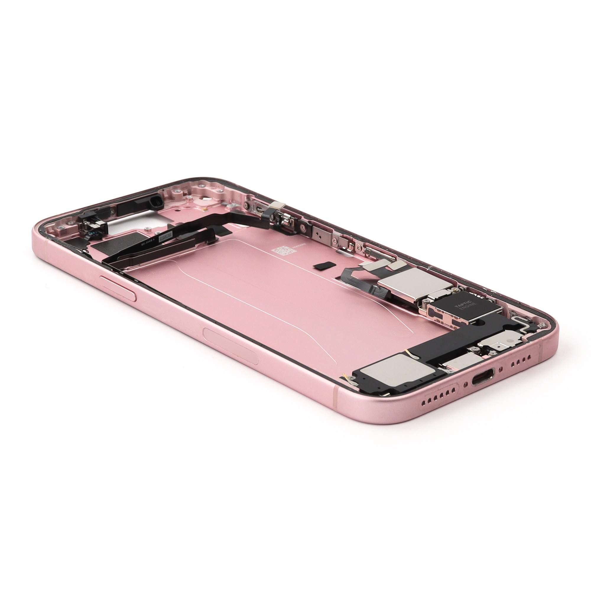 Middle Frame With Power And Volume Button For iPhone 15 Plus (US Version) Pink Titanium Pulled