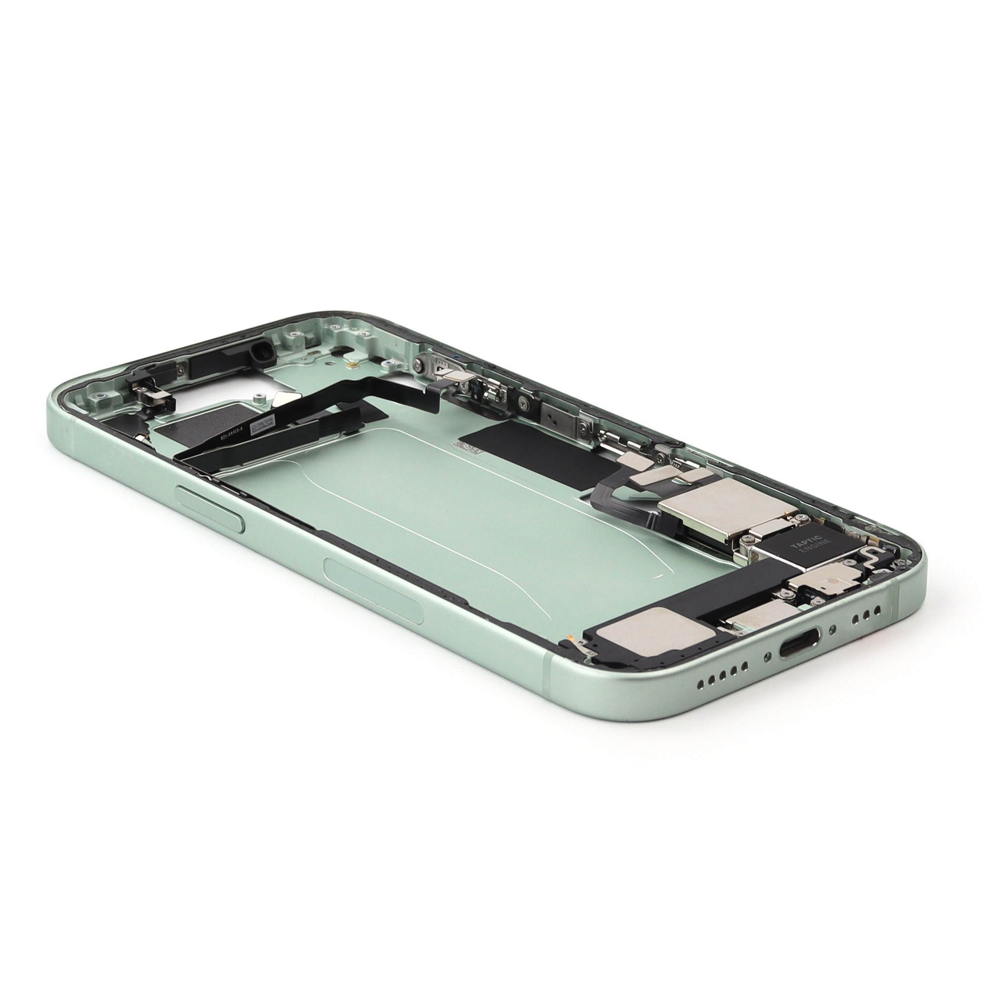 Middle Frame With Power And Volume Button For iPhone 15 (US Version) 15 Green Titanium Pulled