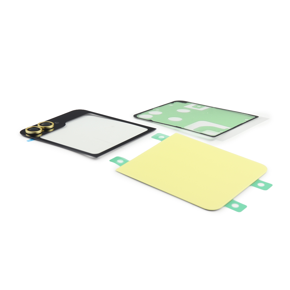 Back Cover For Samsung Galaxy Z Flip6 Yellow OEM-Equivalent